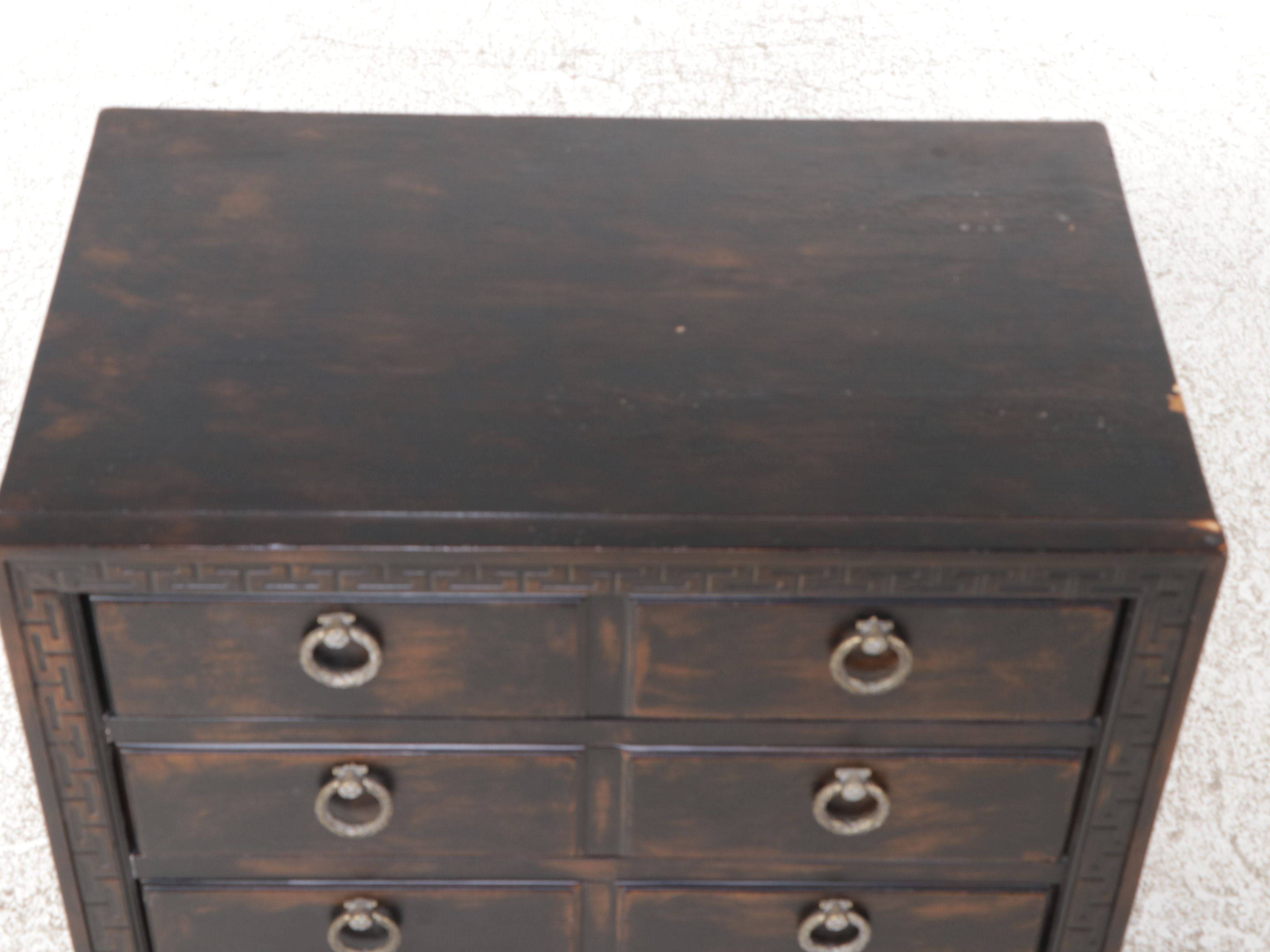 Century Furniture Ebonized Wood Four-Drawer Chest