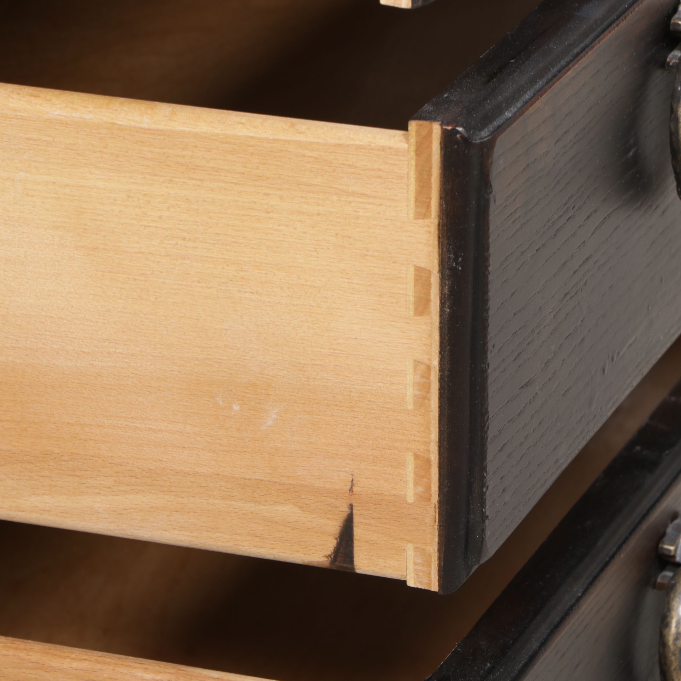 Century Furniture Ebonized Wood Four-Drawer Chest