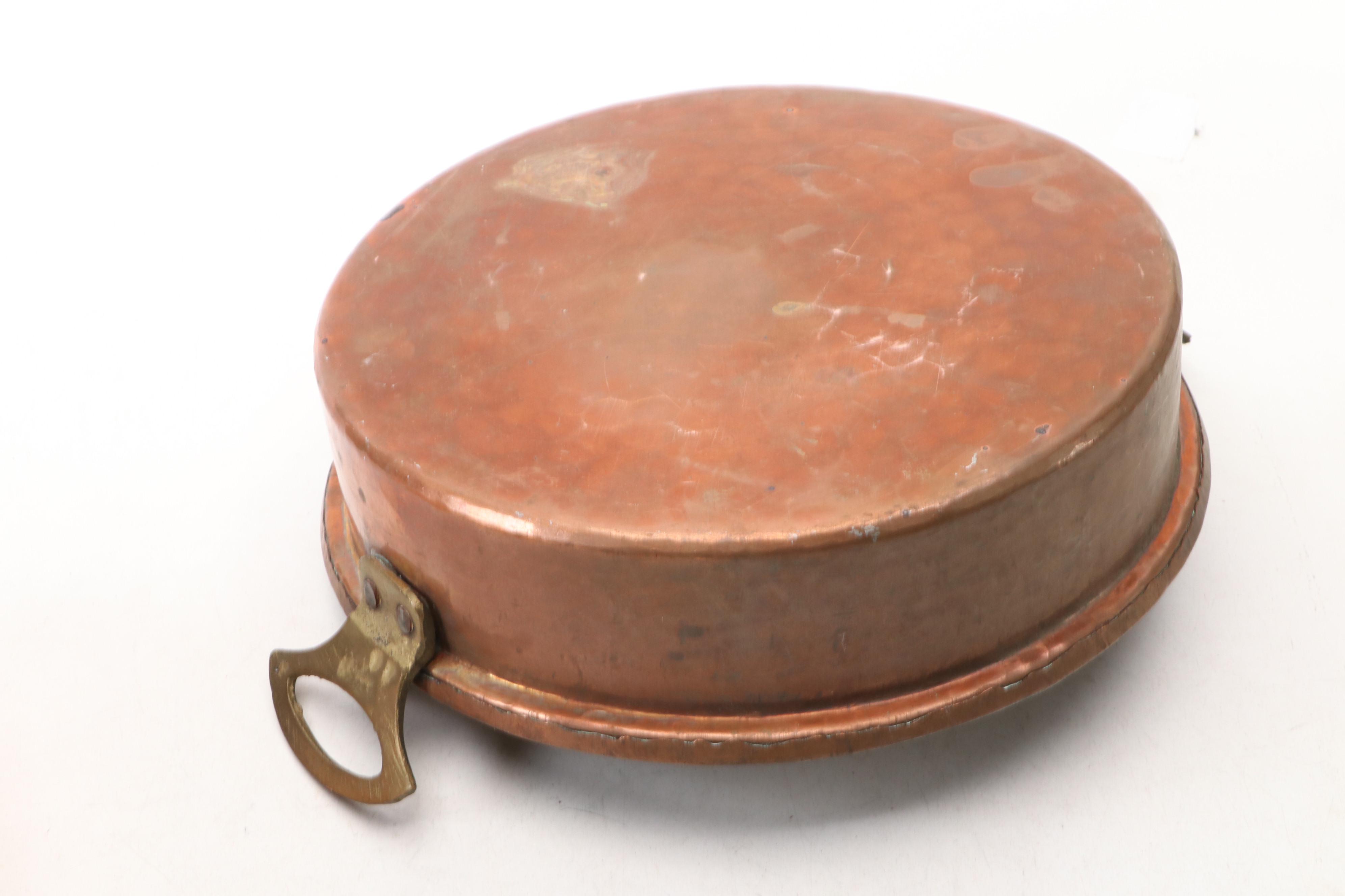 Tagus Chef Copper Plate Pot with Other Copper Plate Pots and Pan