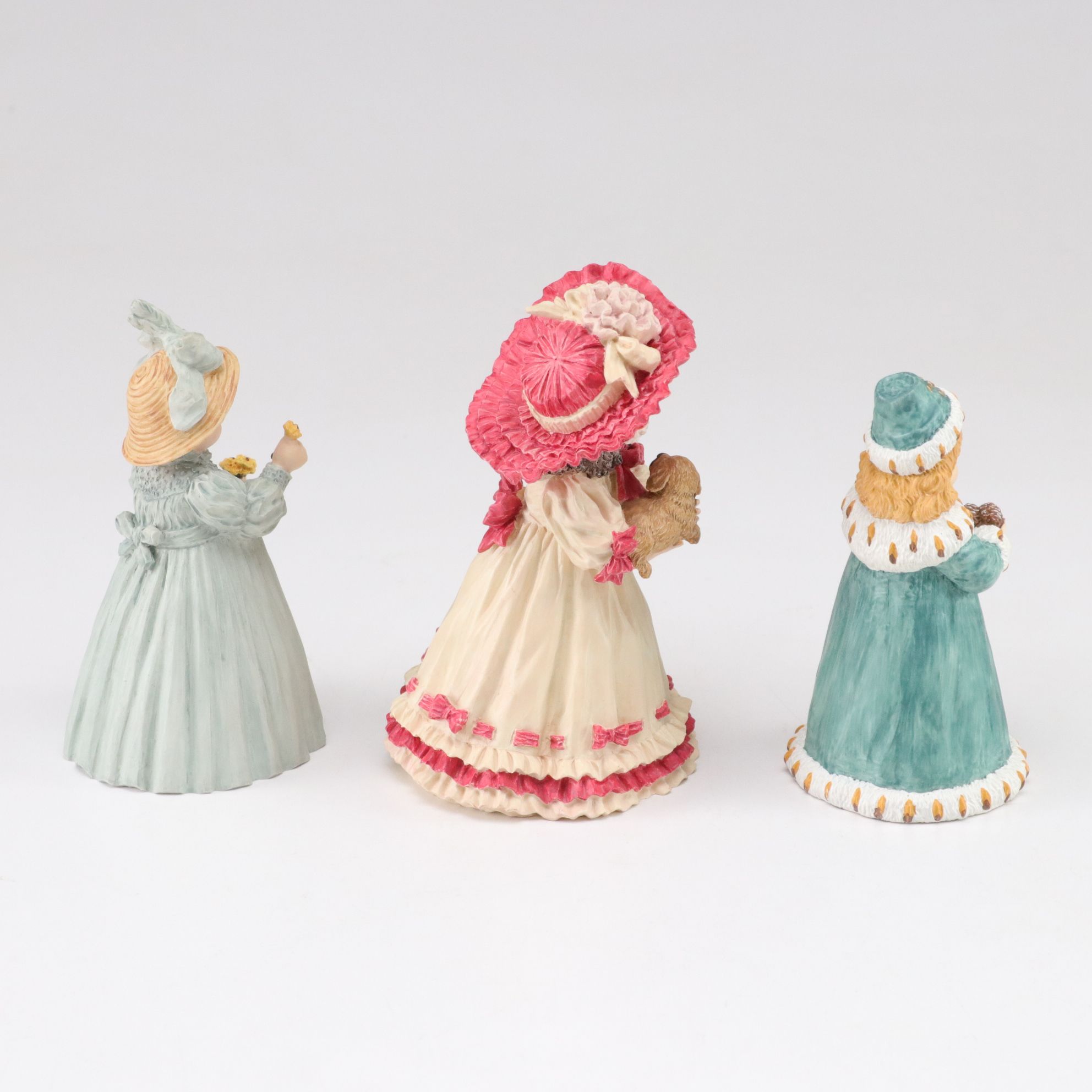 Maud Humphrey Bogart Resin Figurines Including "A Sunday Outing"