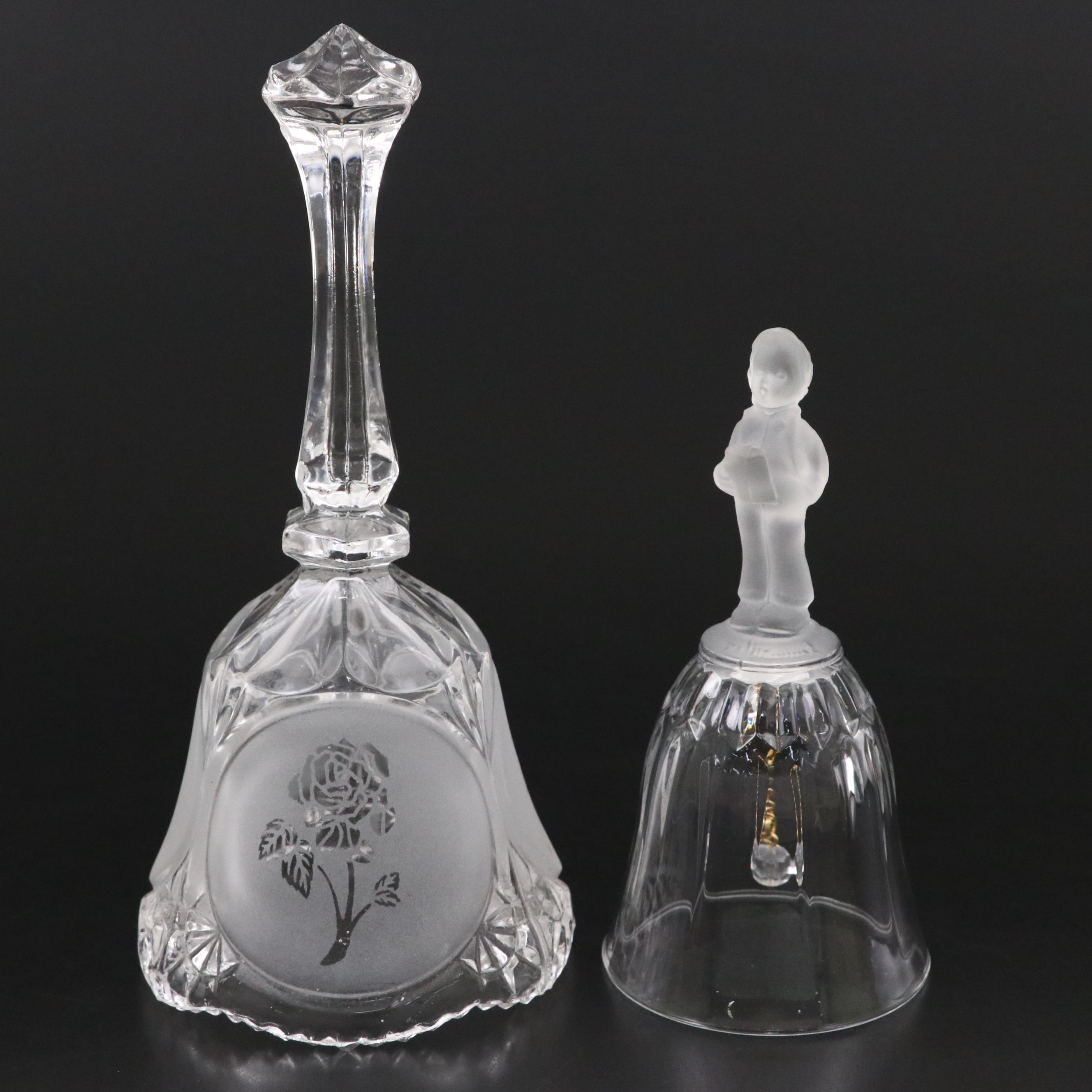 Godinger Silver Plate Jewelry Box, Goebel Glass Bell, and More Vanity Décor