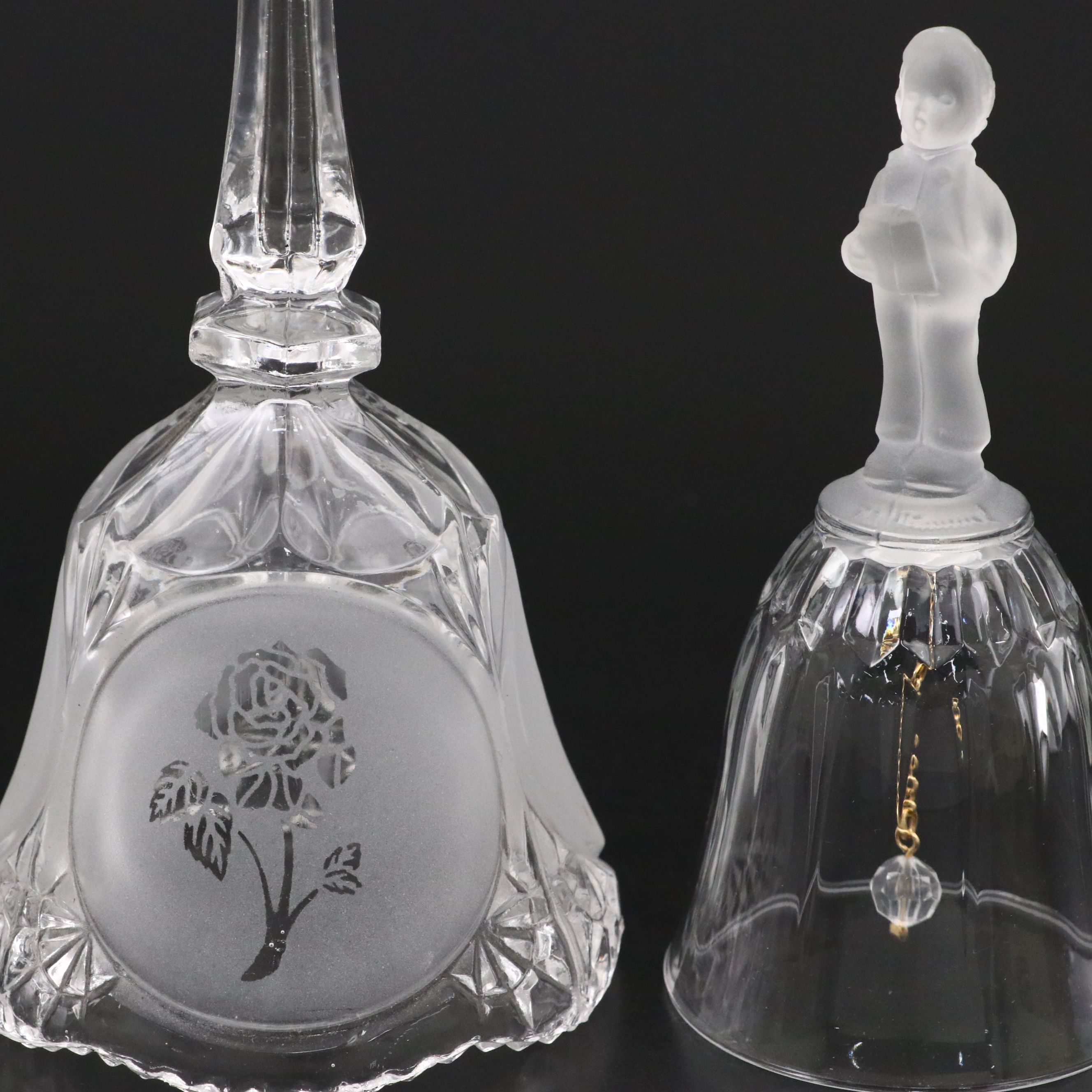 Godinger Silver Plate Jewelry Box, Goebel Glass Bell, and More Vanity Décor