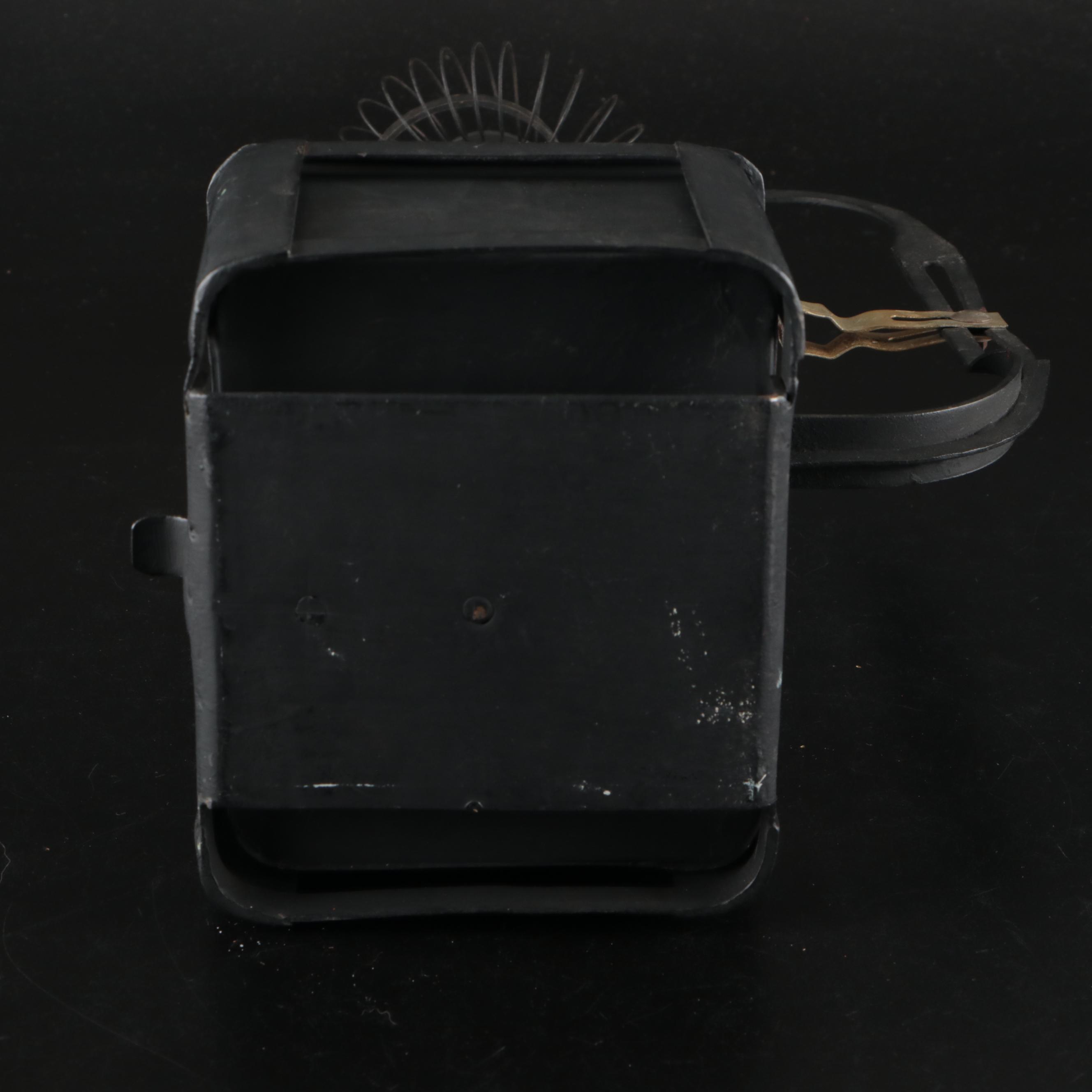 Plume & Atwood Railroad and Wall Kerosene Lamps, Late 19th Century