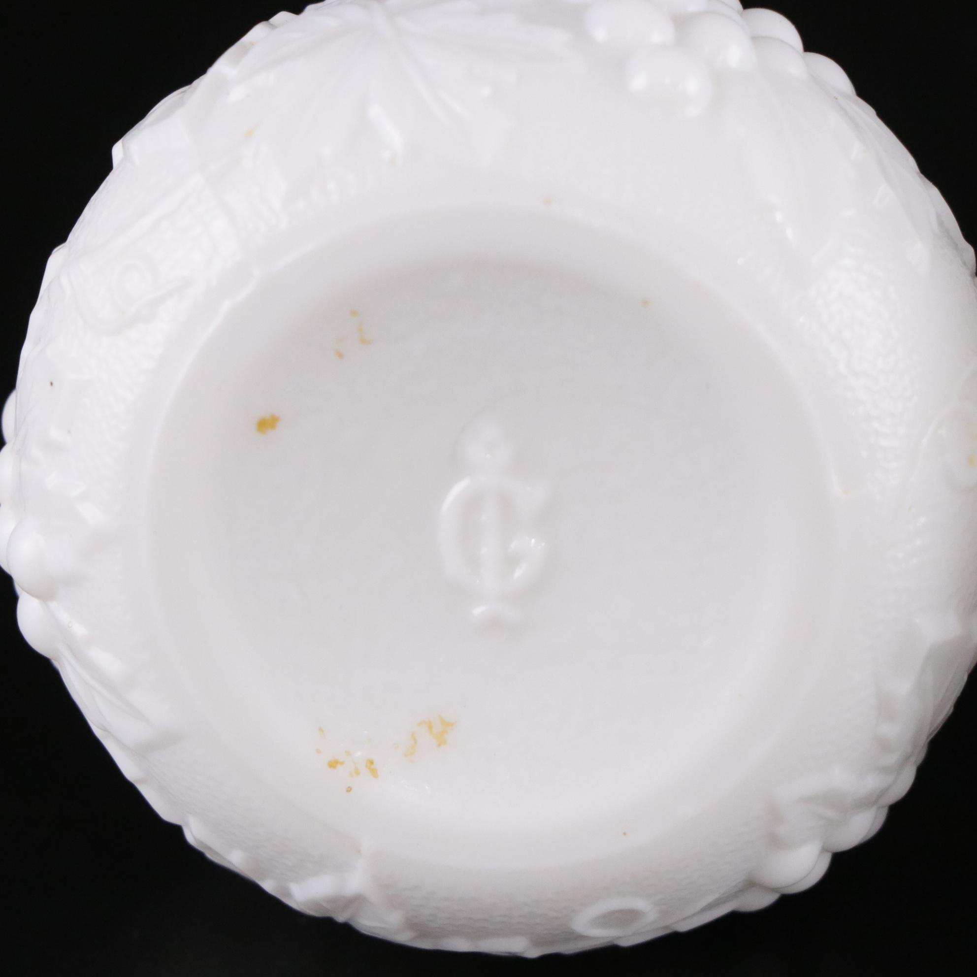 Milk Glass Covered Creamer, Salt & Pepper Shakers, Butter Dish, and More