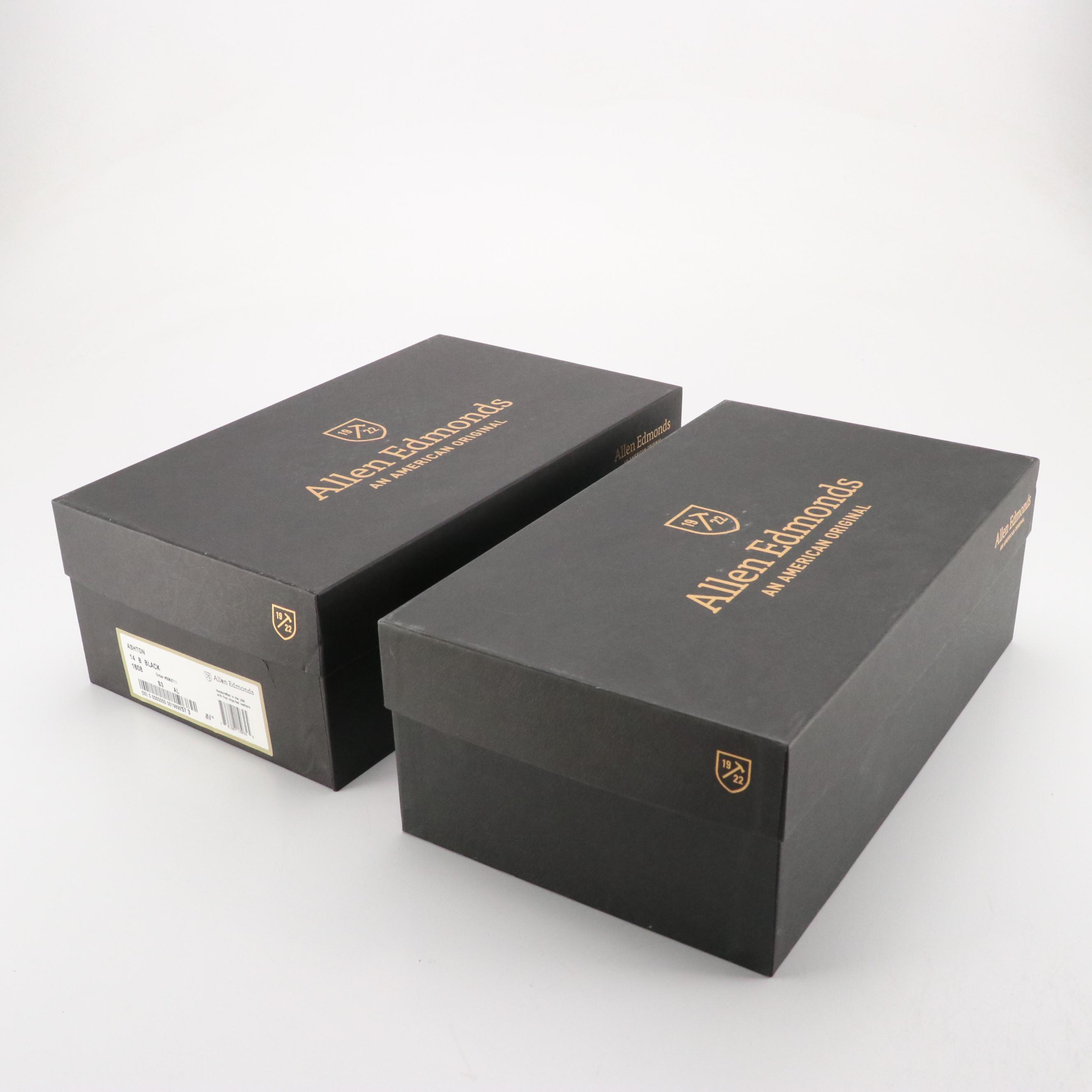 Men's Allen Edmonds Black & Brown Leather Ashton Dress & Shoes L.L. Bean Shoes