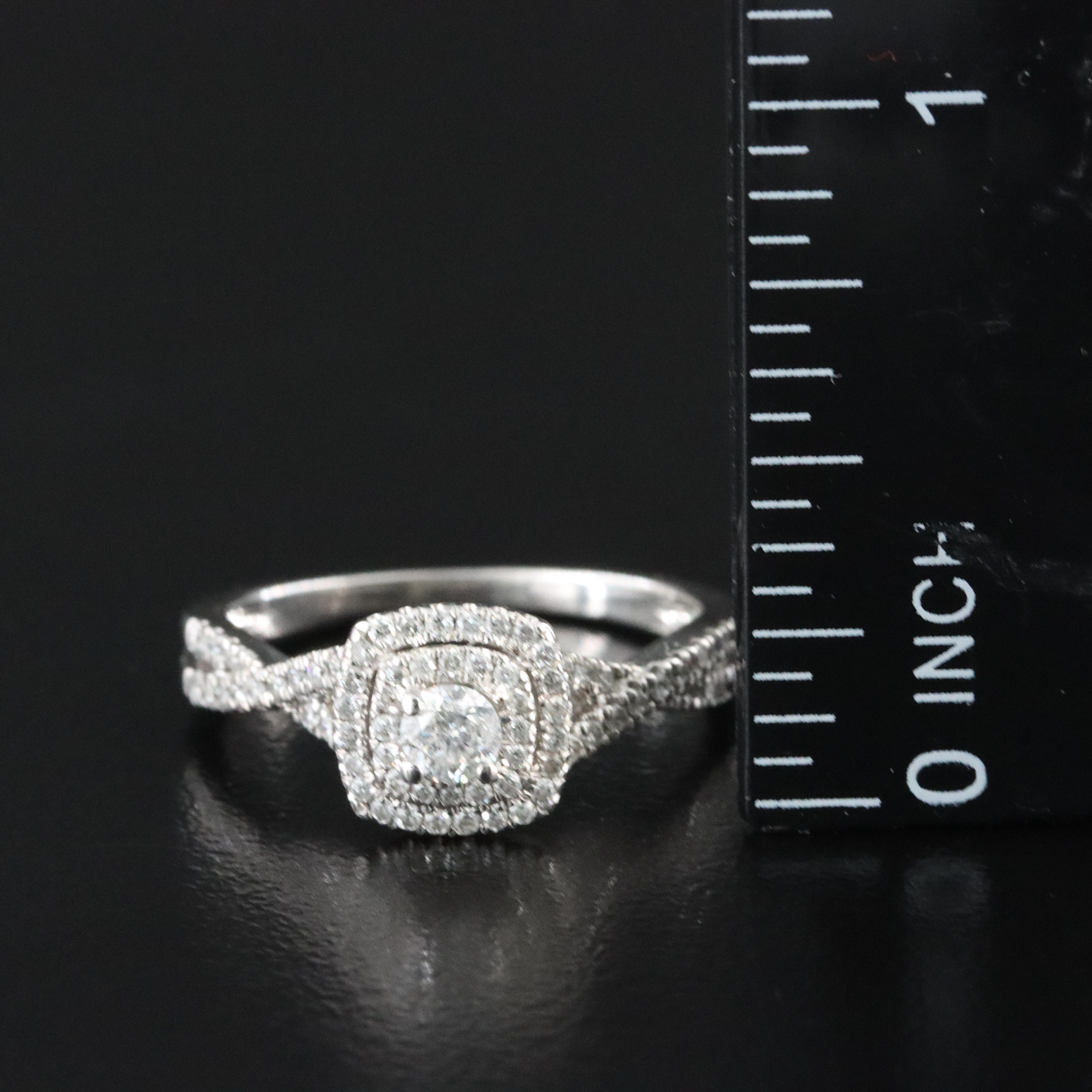 10K 0.50 CTW Diamond Ring