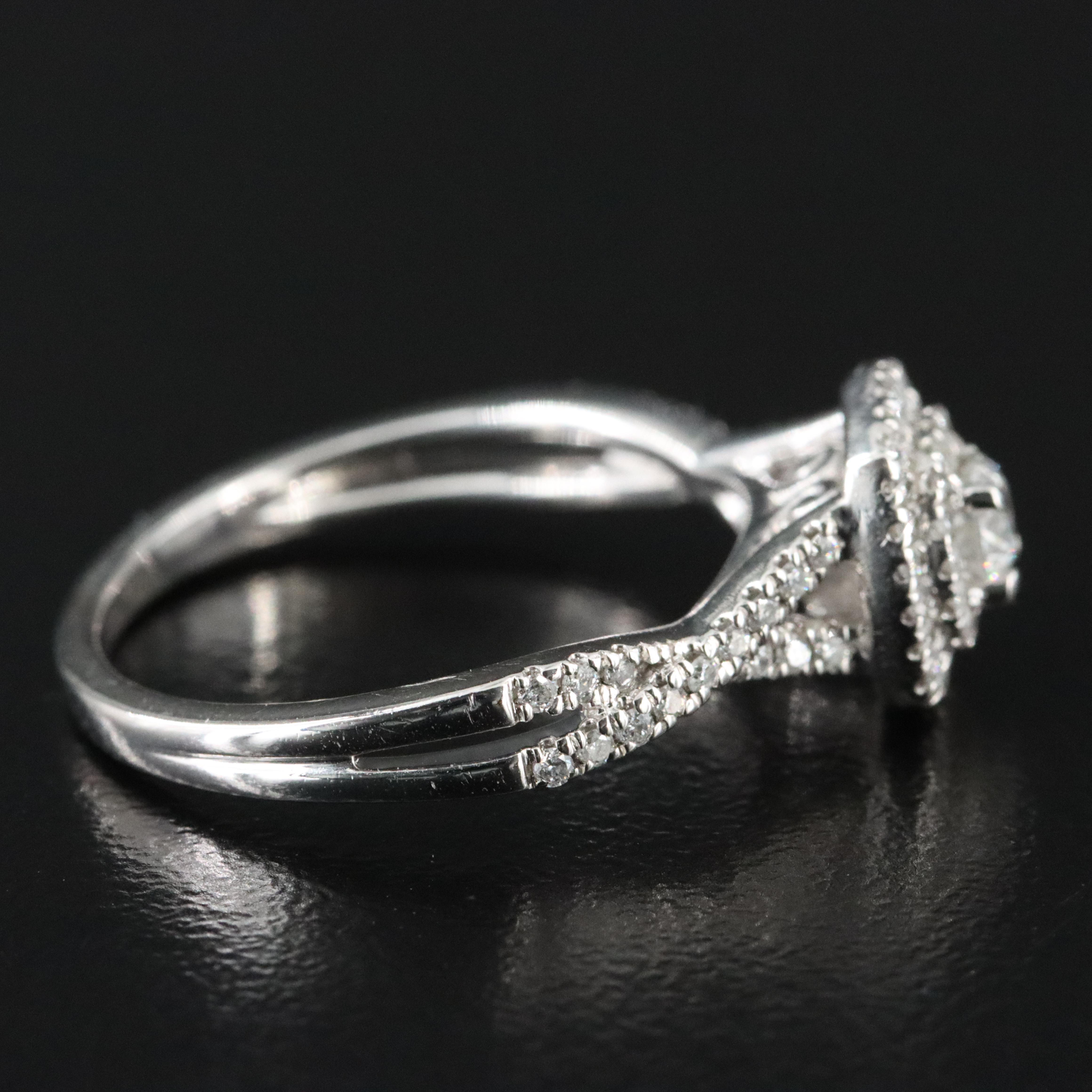 10K 0.50 CTW Diamond Ring