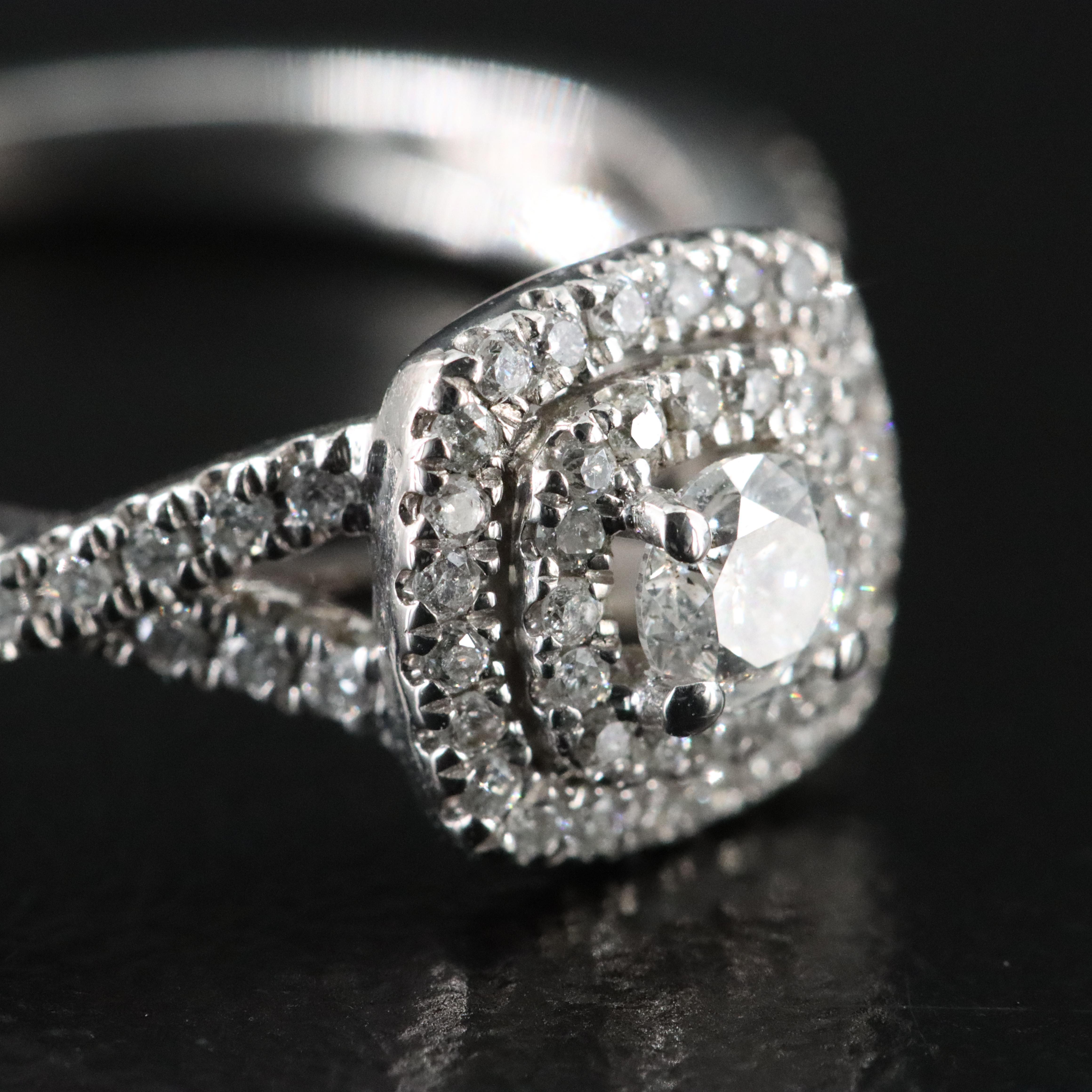 10K 0.50 CTW Diamond Ring
