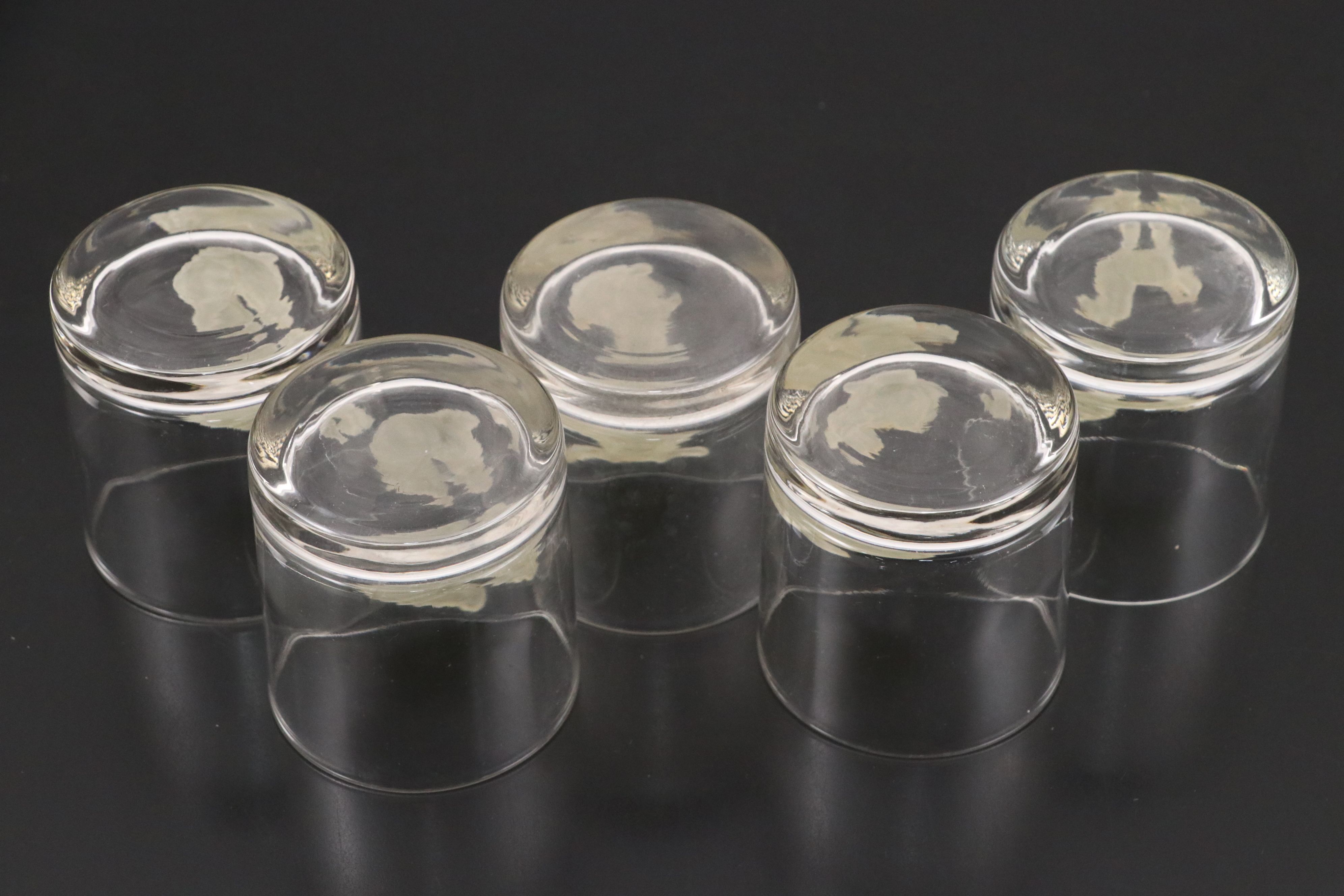 Napier Silver Plate Cocktail Shaker and Strainer with Goblet, Tray and Glasses