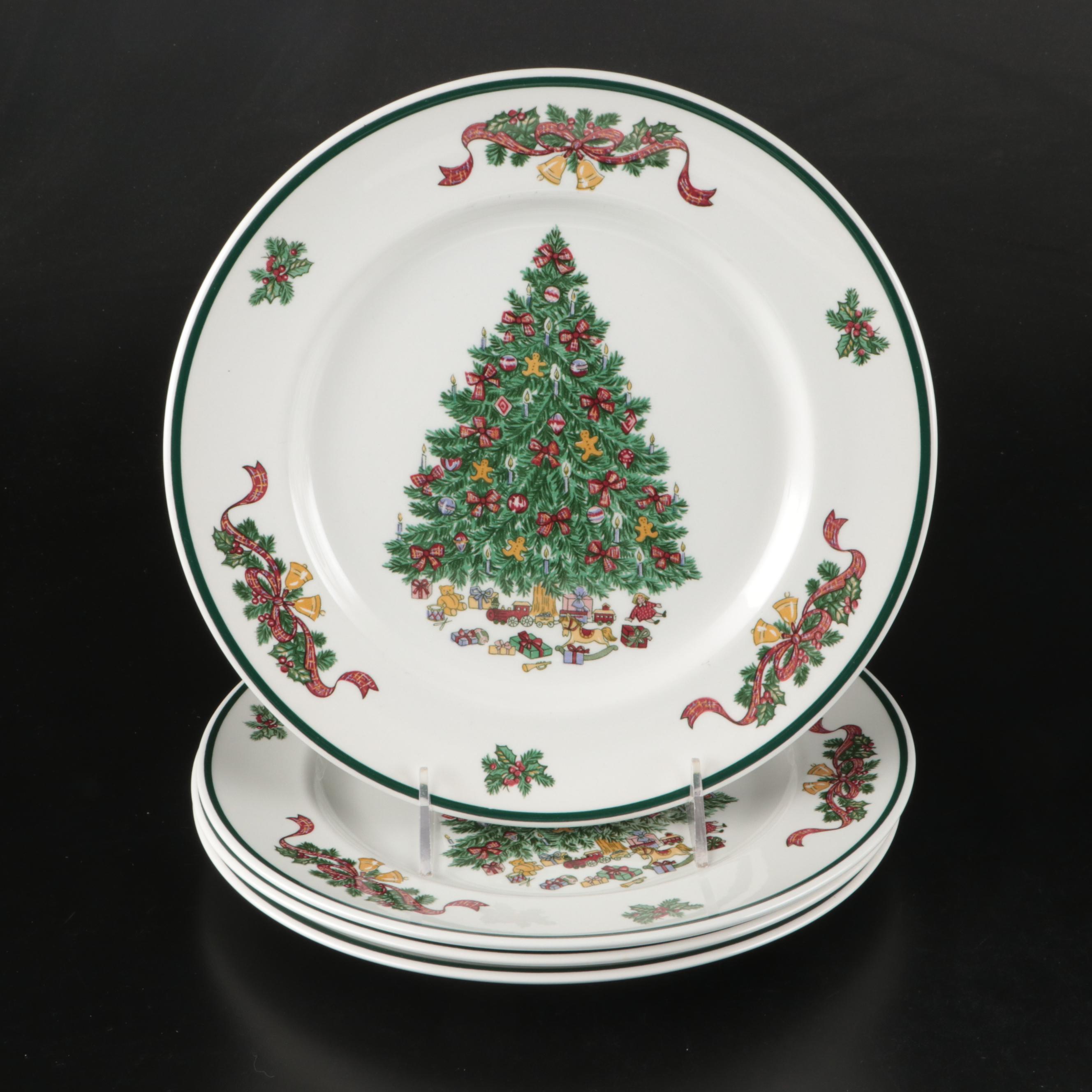 Johnson Bros "Victorian Christmas" and Spode "Christmas Tree" Ceramic Dinnerware