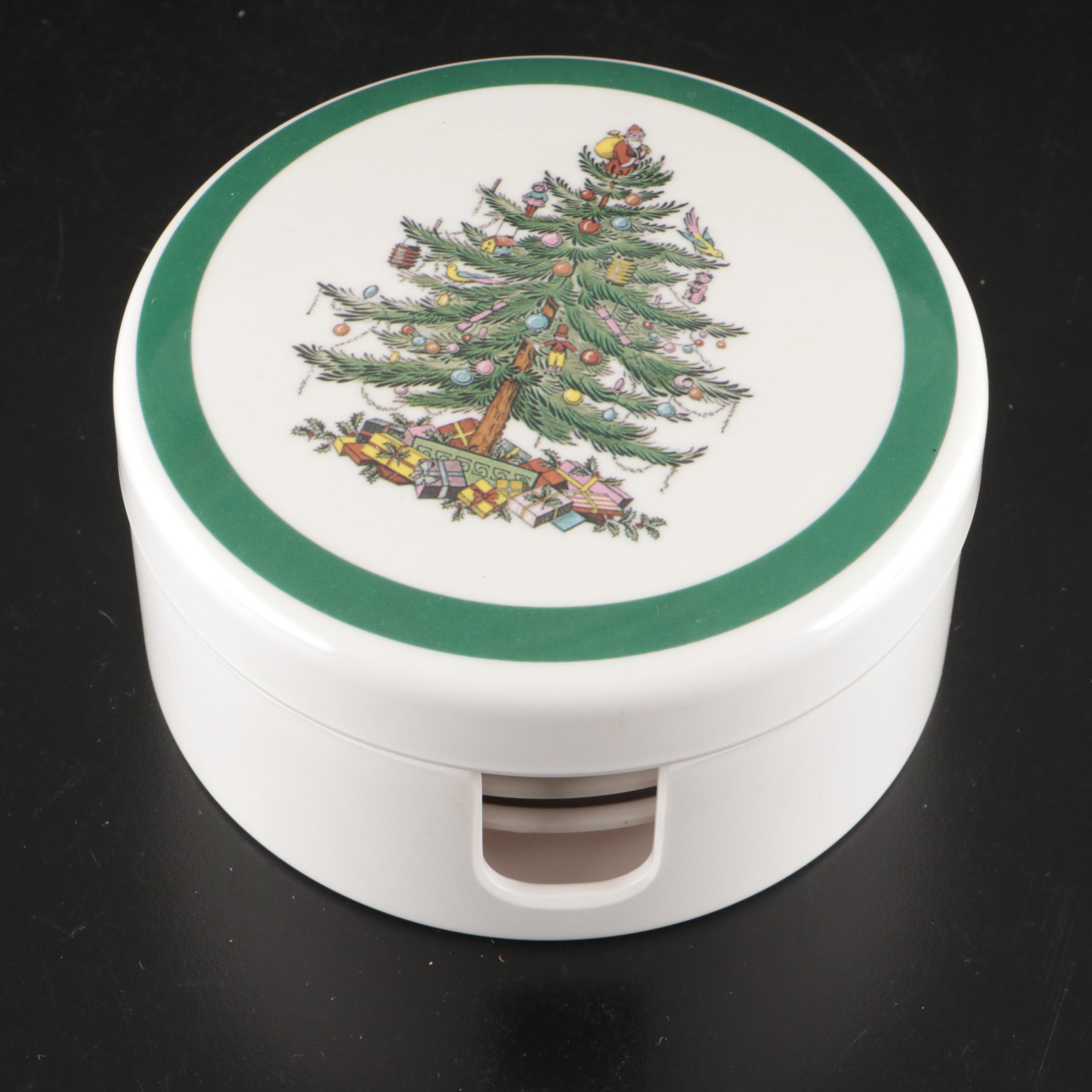 Johnson Bros "Victorian Christmas" and Spode "Christmas Tree" Ceramic Dinnerware