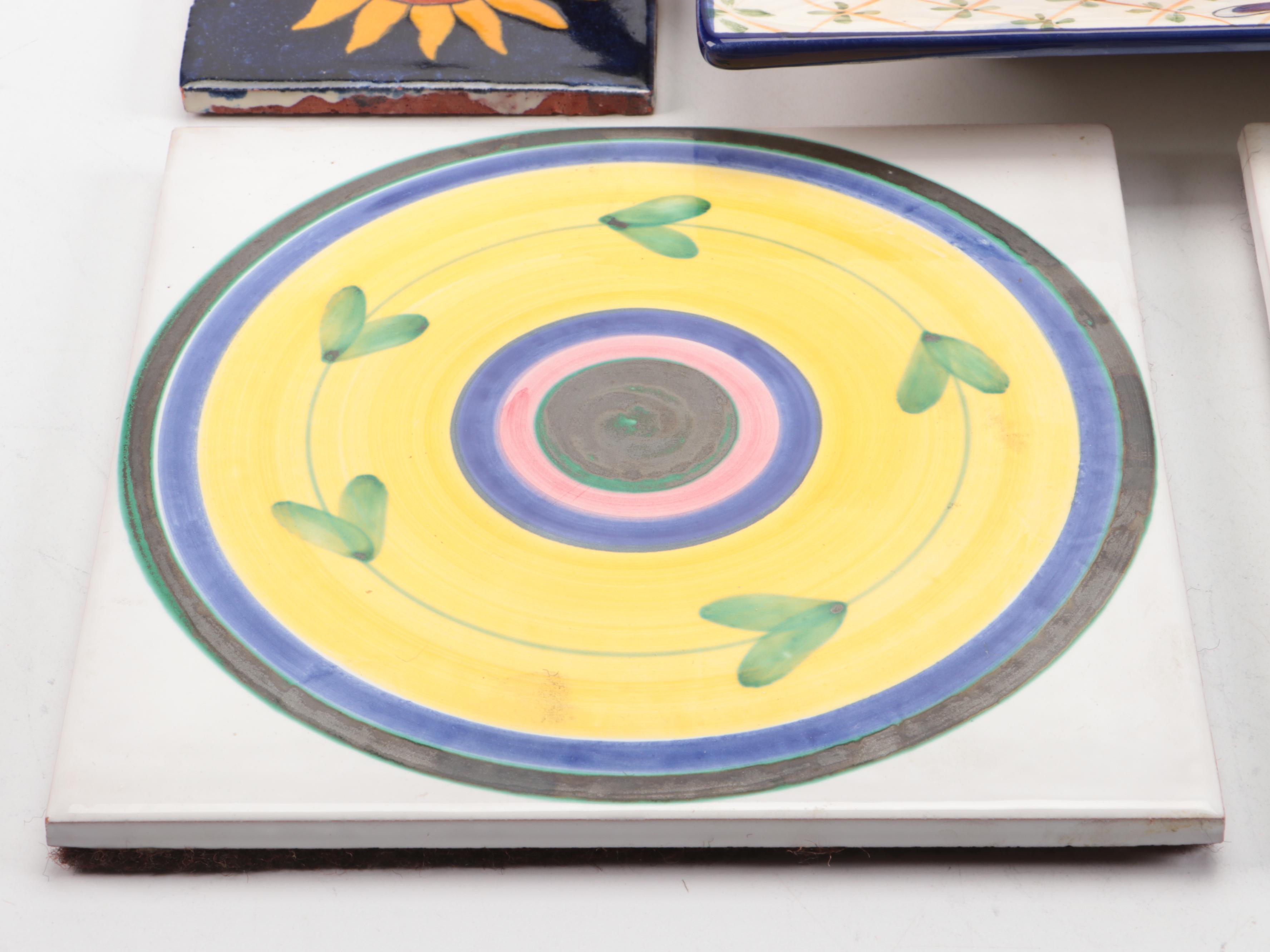 Maxcera, Benstson-West Designs, and Other Majolica Style Ceramic Tableware