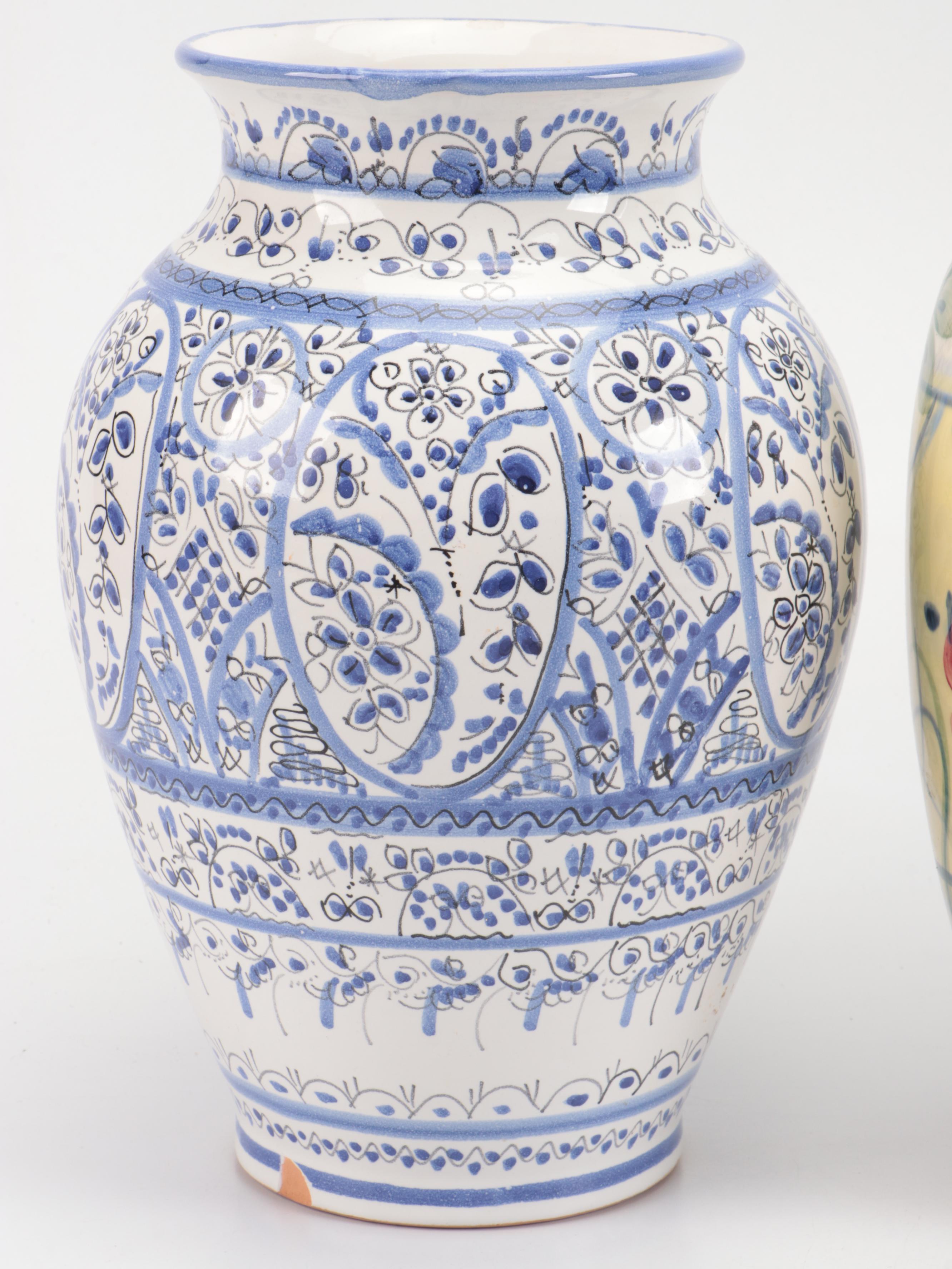 Maxcera, Benstson-West Designs, and Other Majolica Style Ceramic Tableware