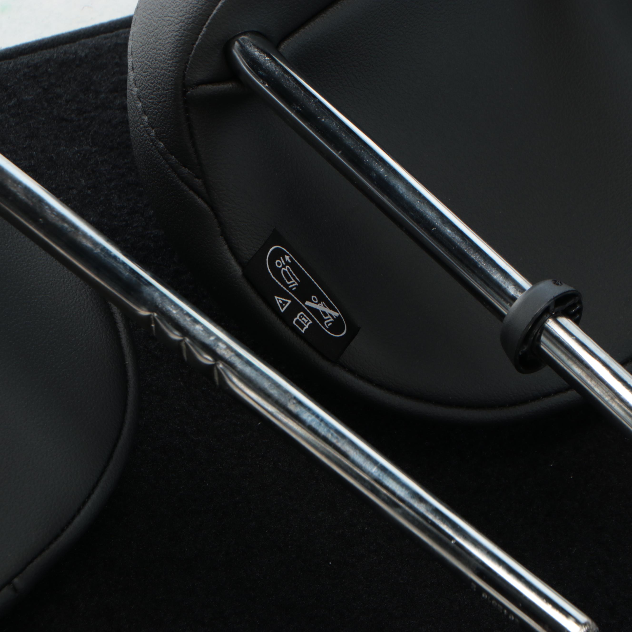 Mini Cooper Headrests with Floor Mats and License Plate Bracket