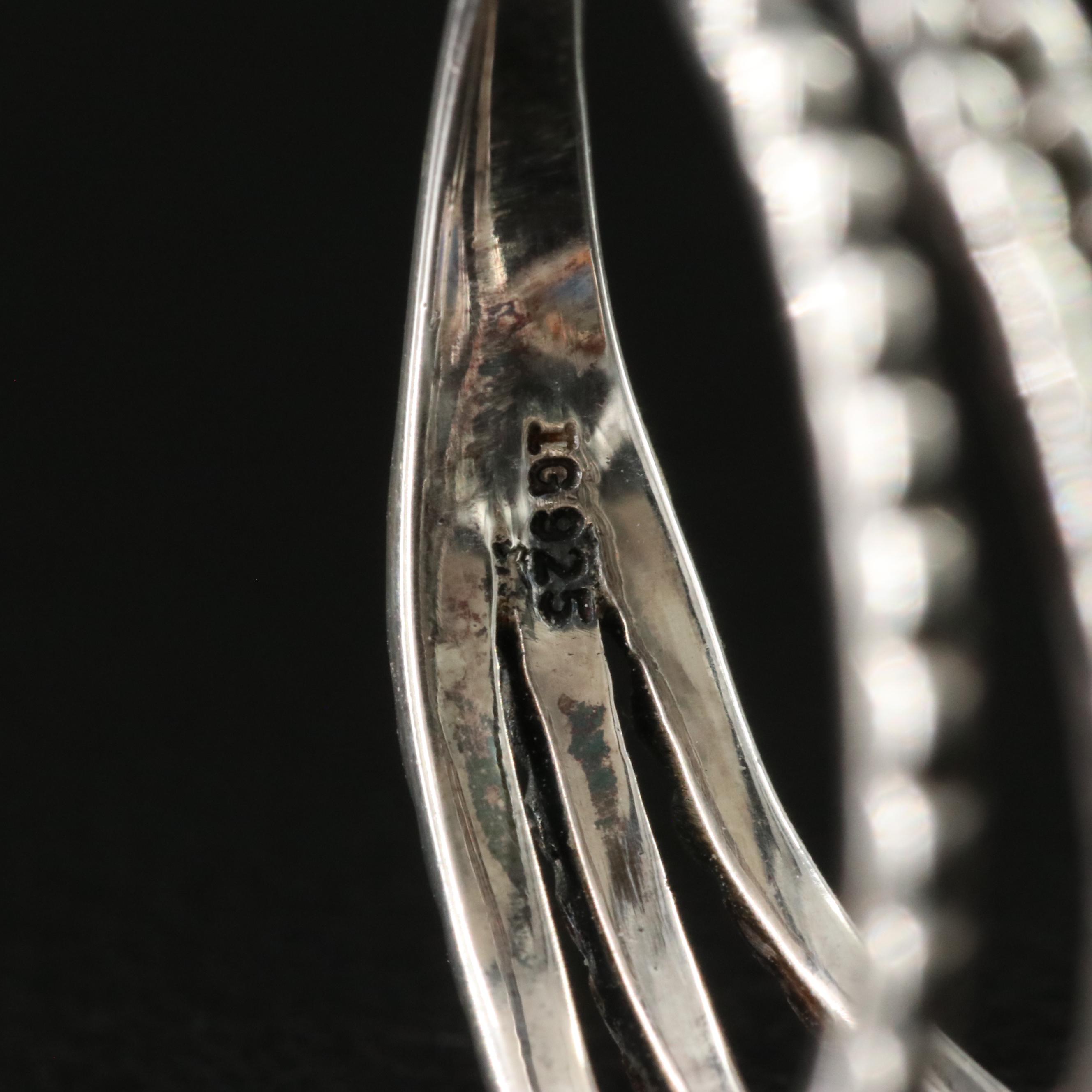 Sterling Rainbow Moonstone Ring