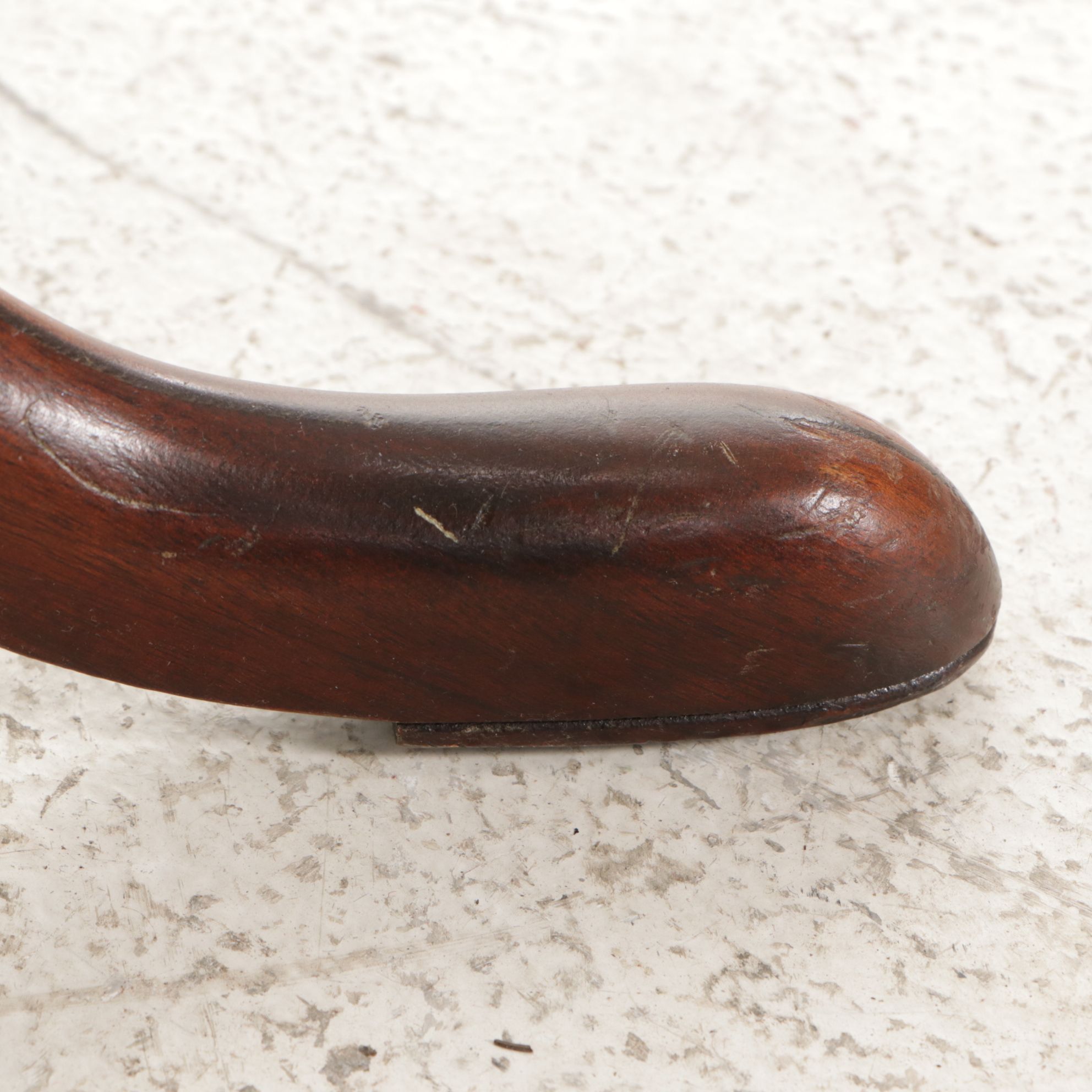 Berkey & Gay Queen Anne Style Mahogany Tea Table with Rail