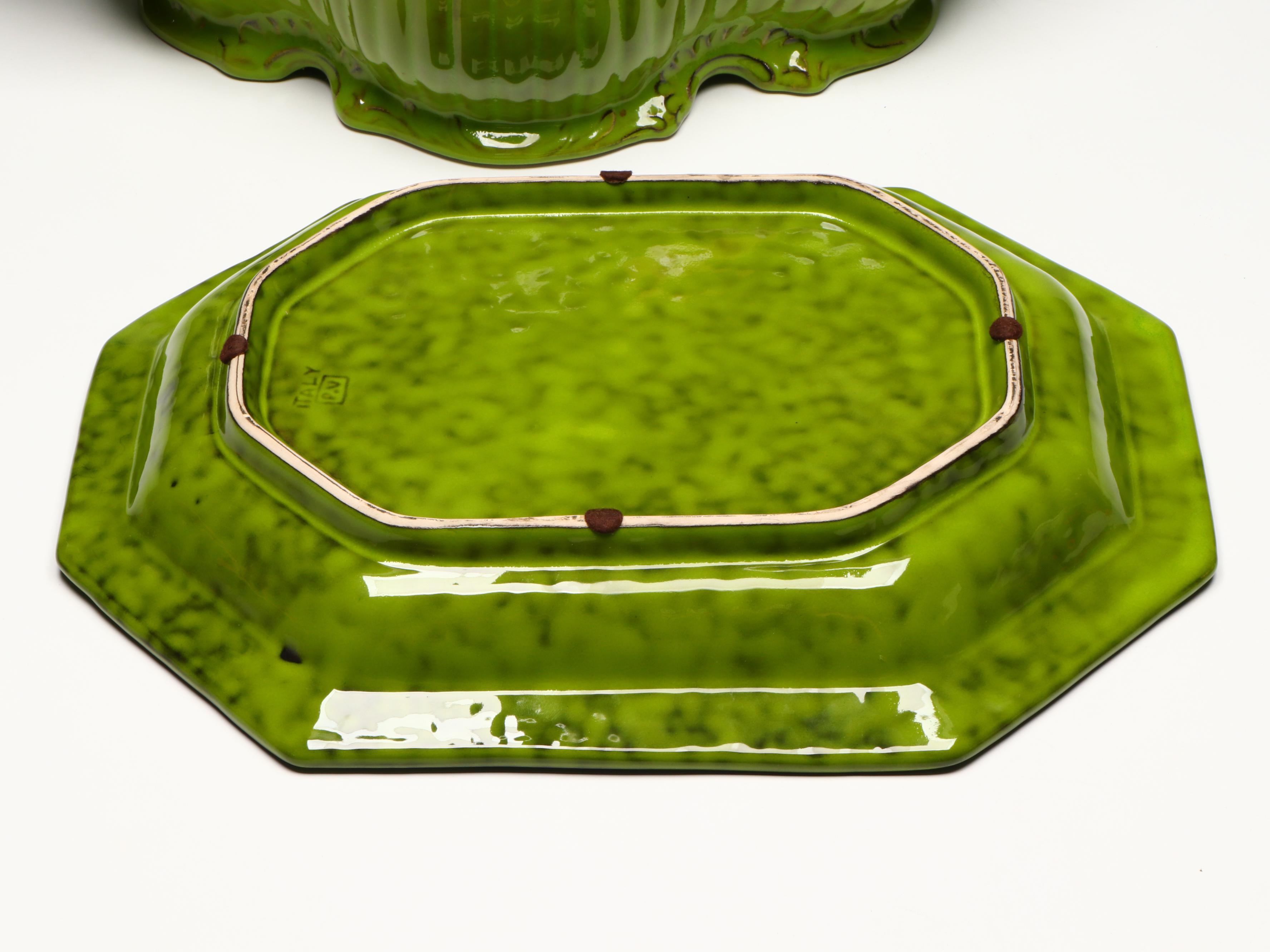 Peasant Village Italian Pottery with Vietri Ceramic Vegetables, Fruit and More