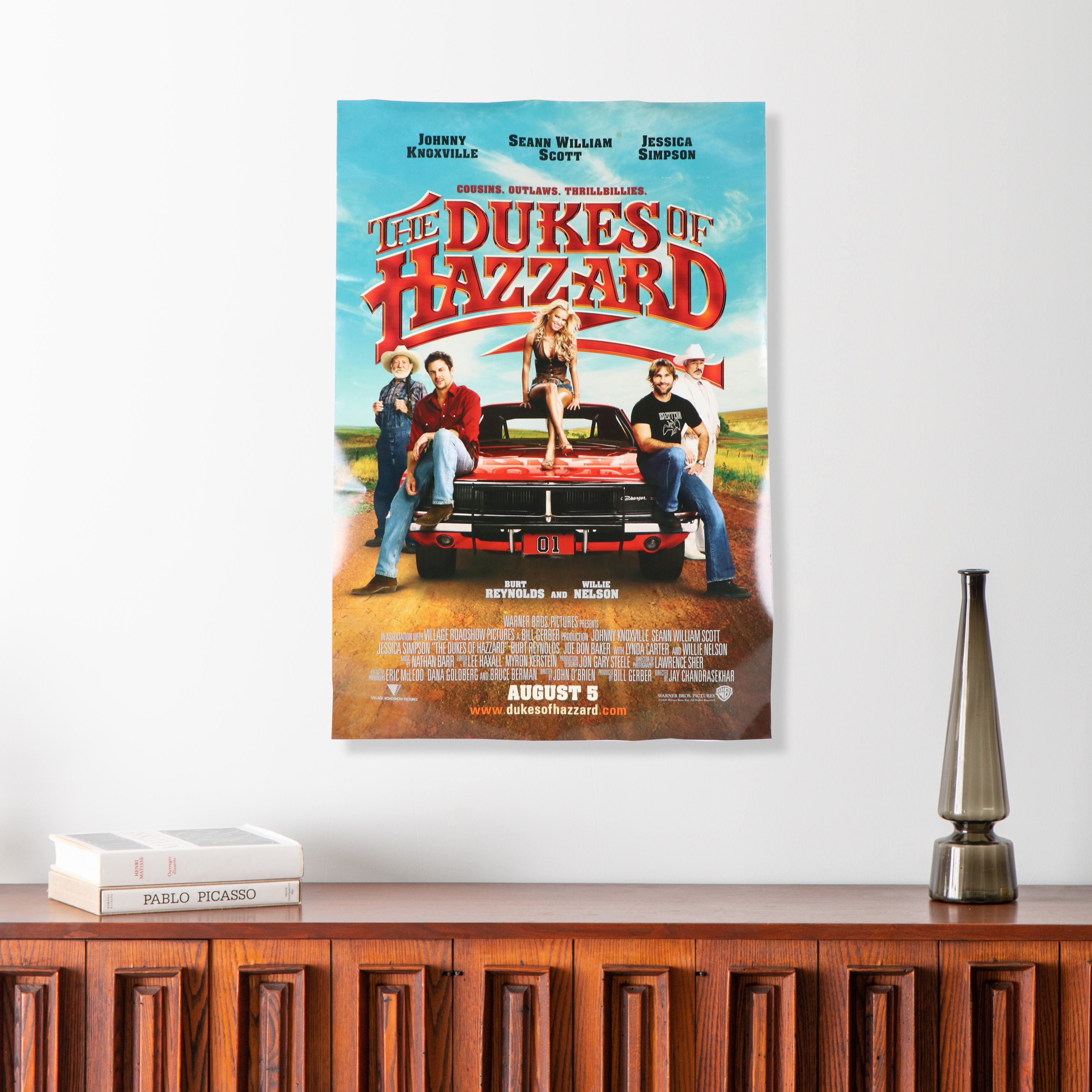 "The Dukes of Hazzard" Offset Lithograph Movie Poster, 21st Century