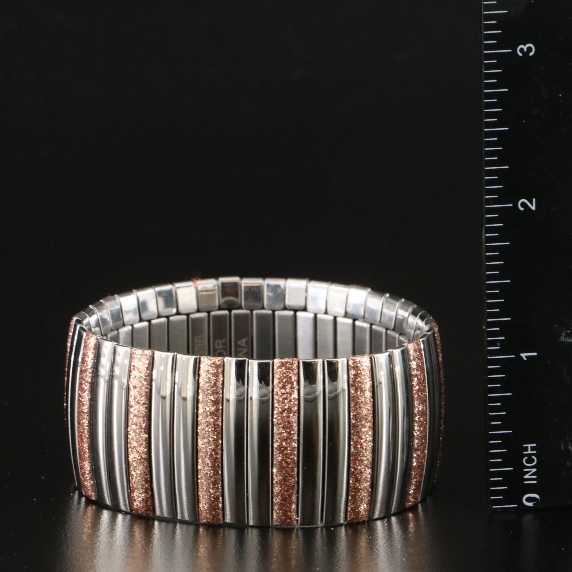 Expendable Glitter Applique Bracelet Collection