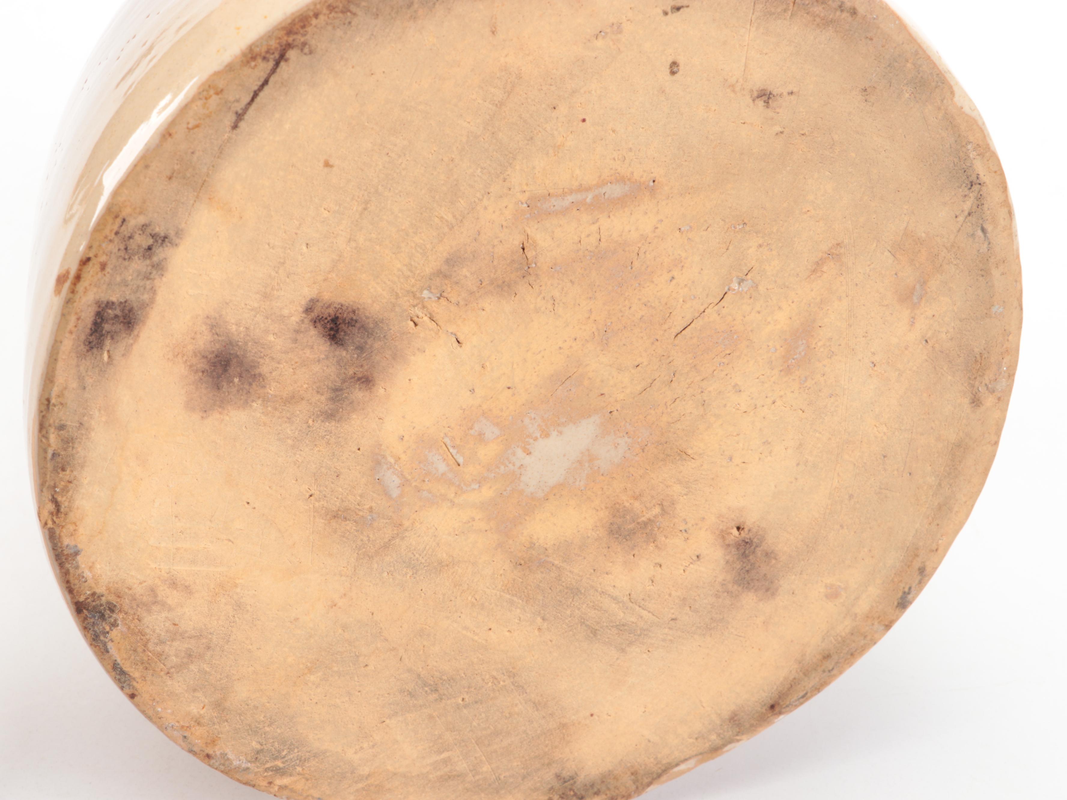 French Country Style Ceramic Bowls and Lidded Jar