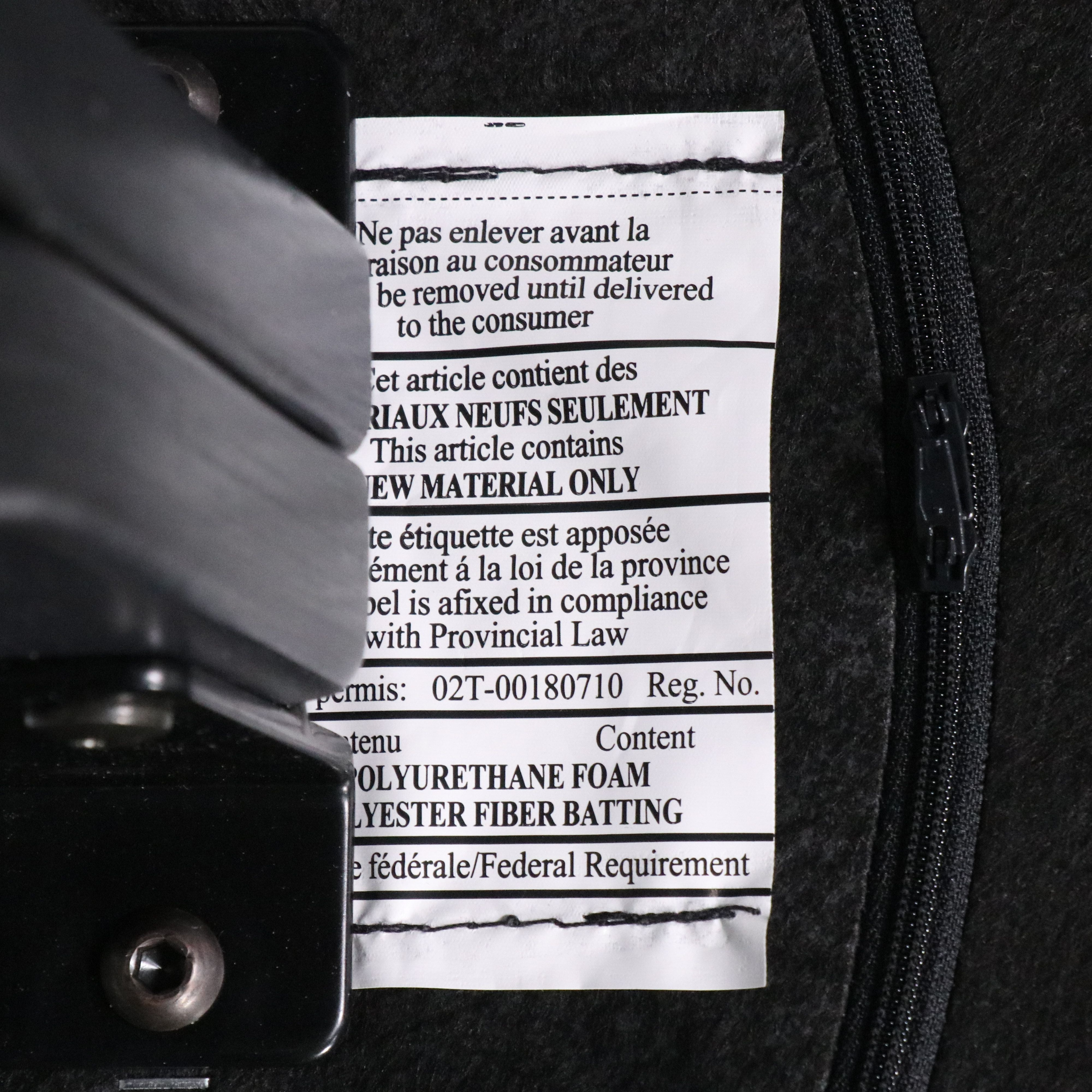 Fjords Scandinavian Modern Style Leather Recliner with Ottoman