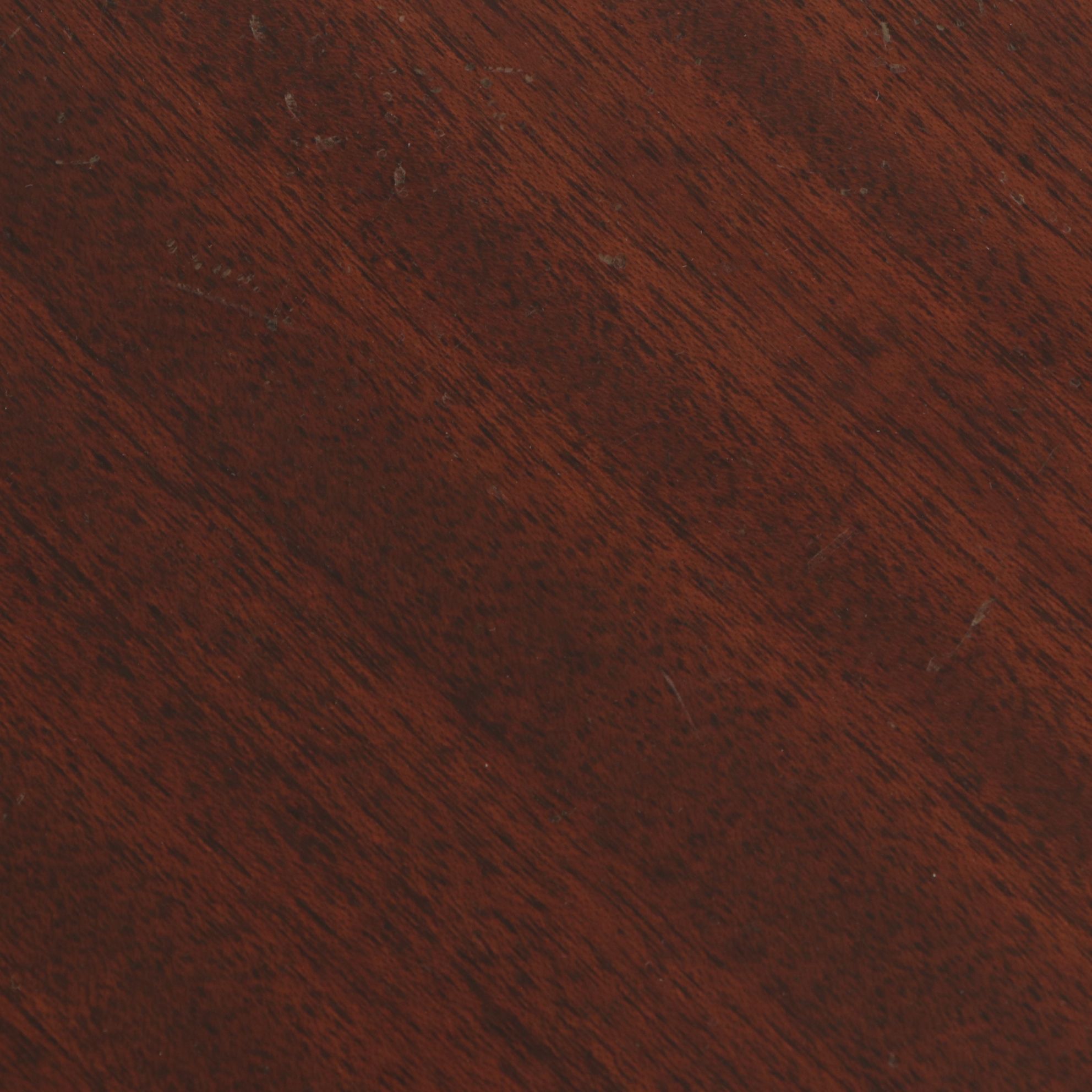 Mahogany Federal Style Drum Table With Three Legs and Metal Claw Feet Overlays