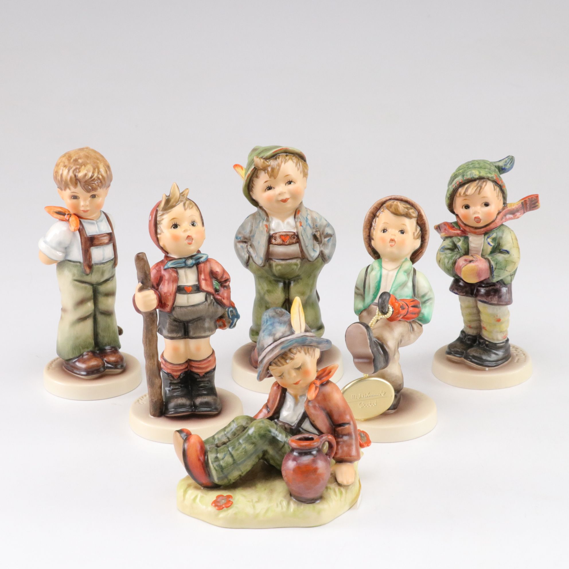 Goebel Collector's Club "Coffee Break" and More Hummel Porcelain Figurines