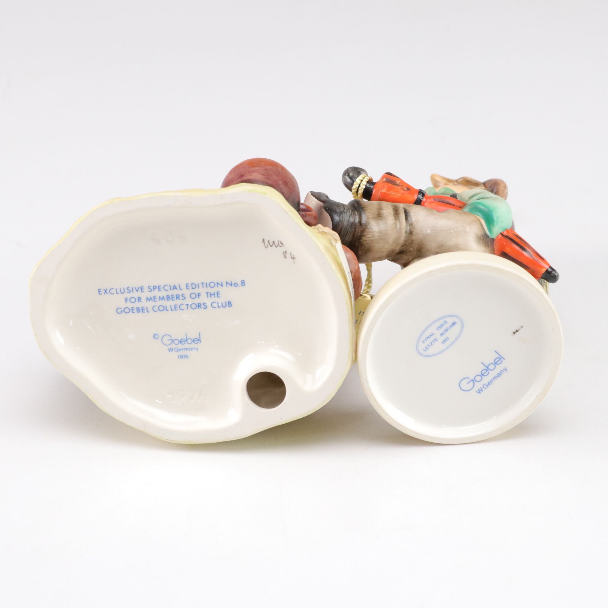 Goebel Collector's Club "Coffee Break" and More Hummel Porcelain Figurines