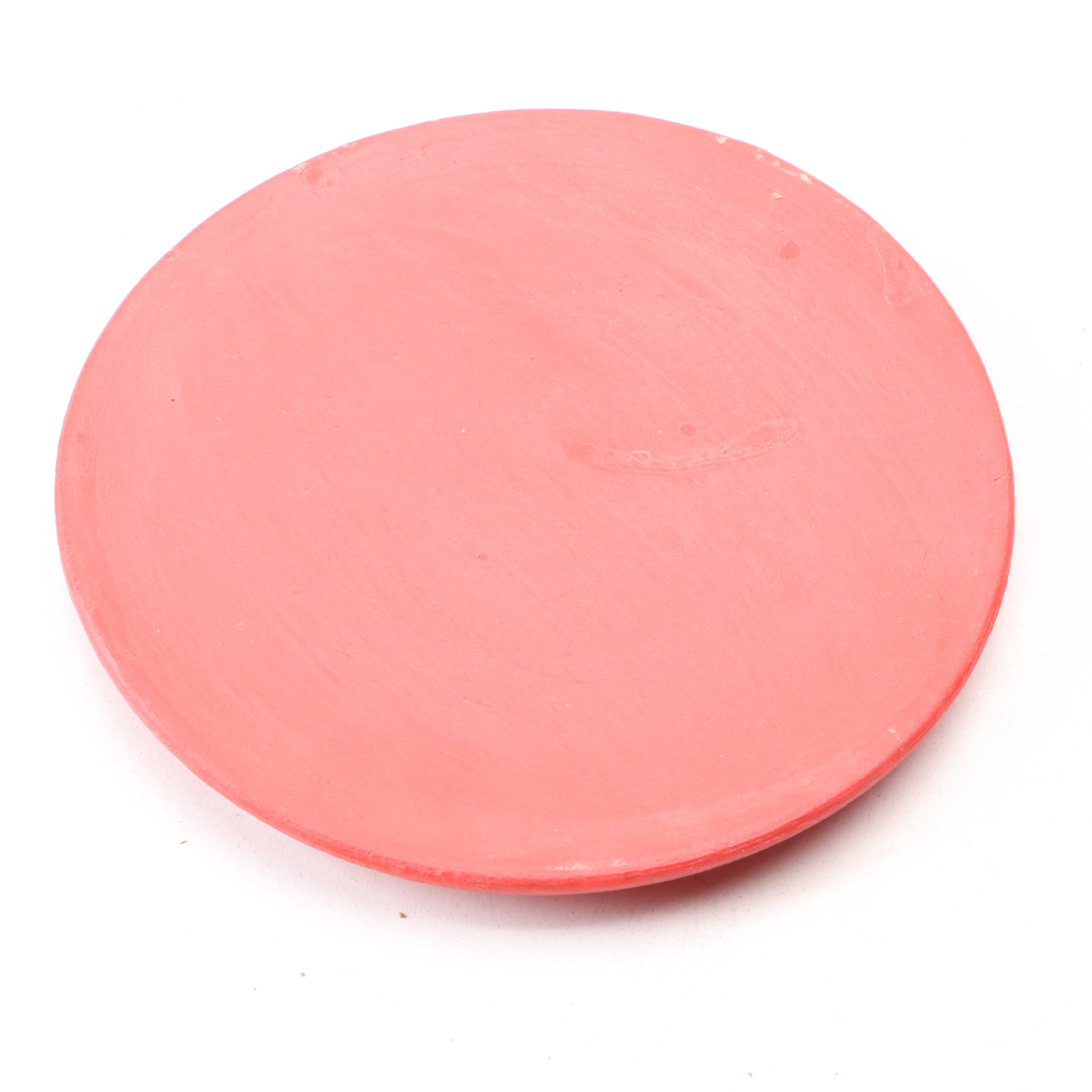 Peruvian Style Pottery Lantern with Other Art Pottery Table Accessories