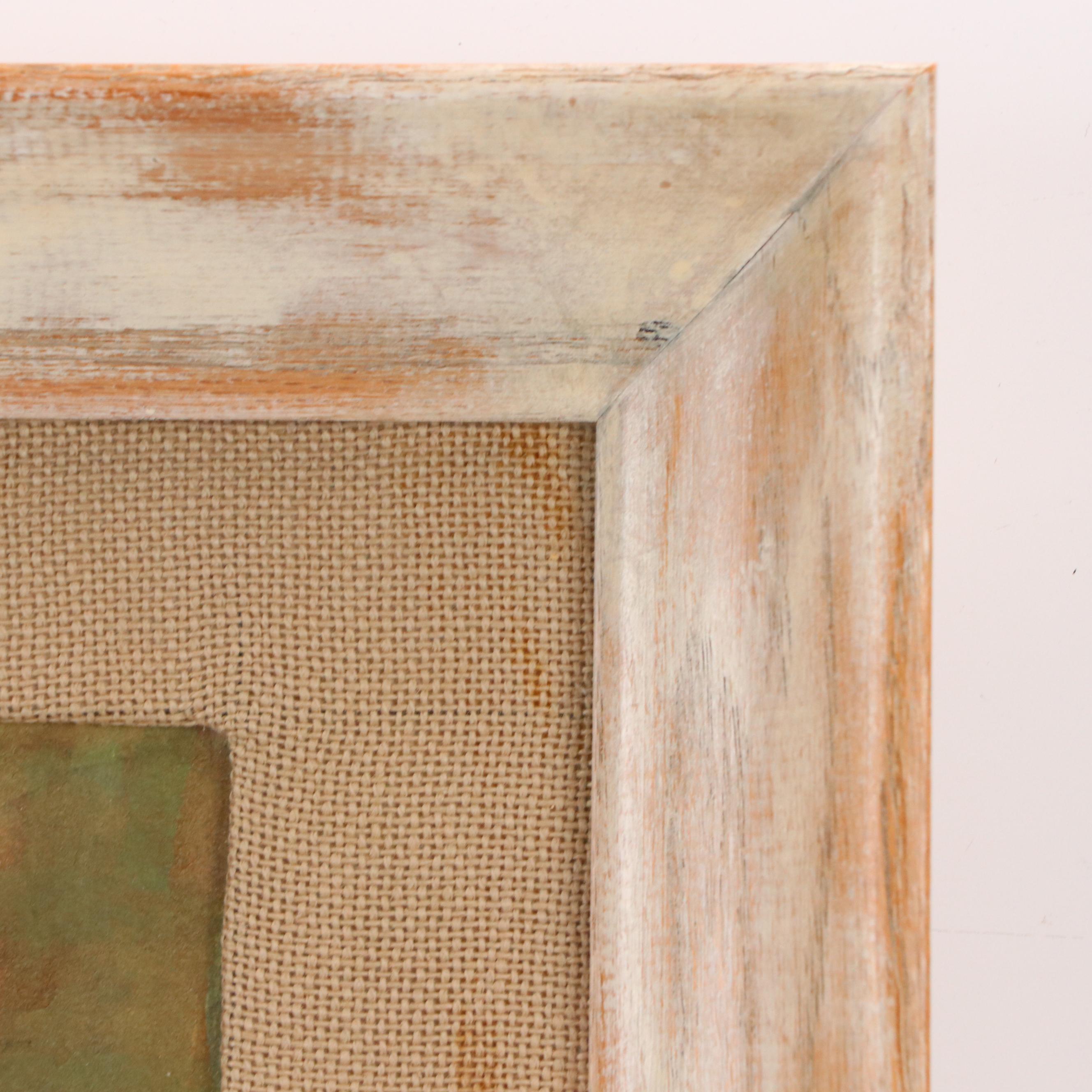 Watercolor and Gouache Portrait of a Seated Woman, Late 20th Century