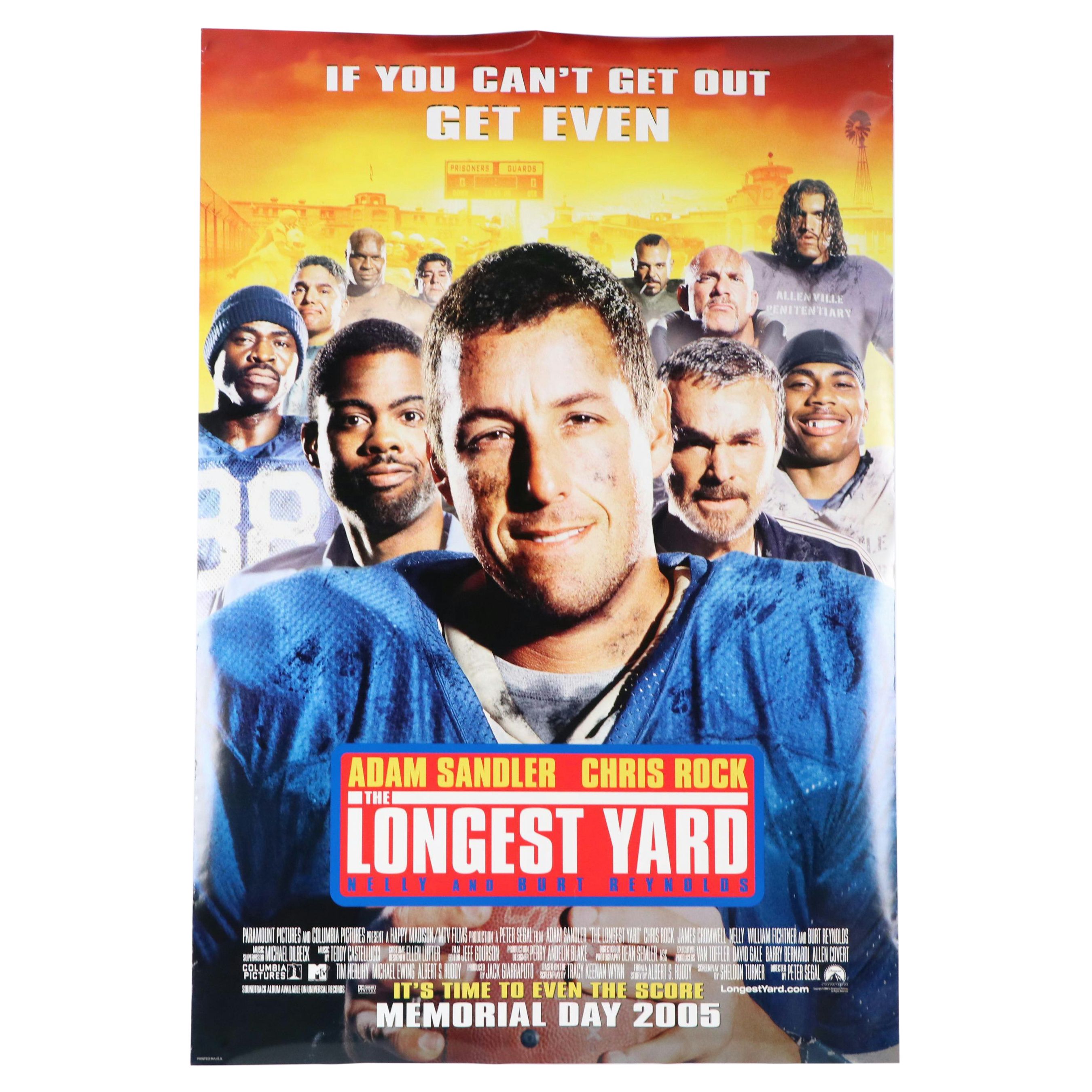 "The Longest Yard" Offset Lithograph Movie Poster, 21st Century