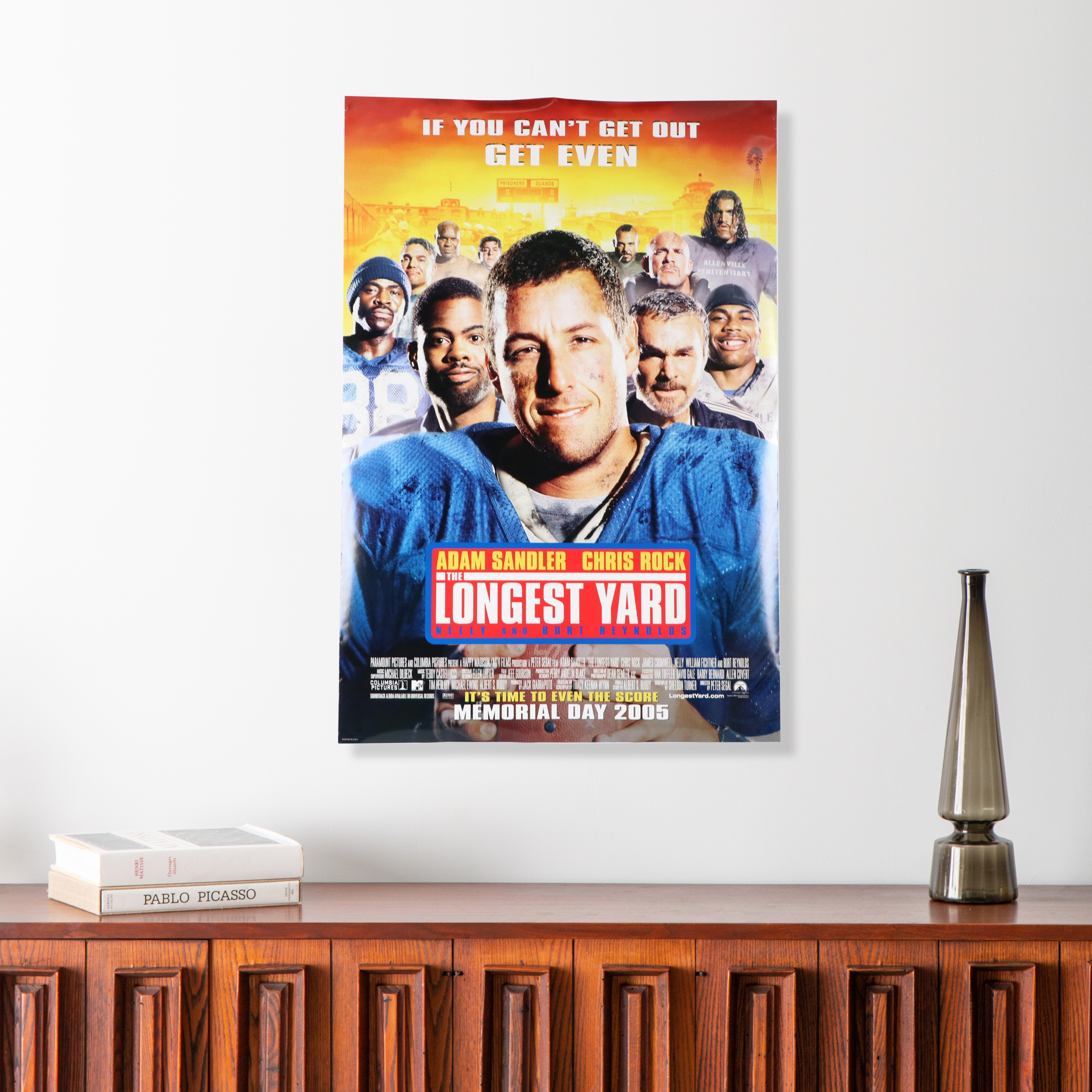 "The Longest Yard" Offset Lithograph Movie Poster, 21st Century