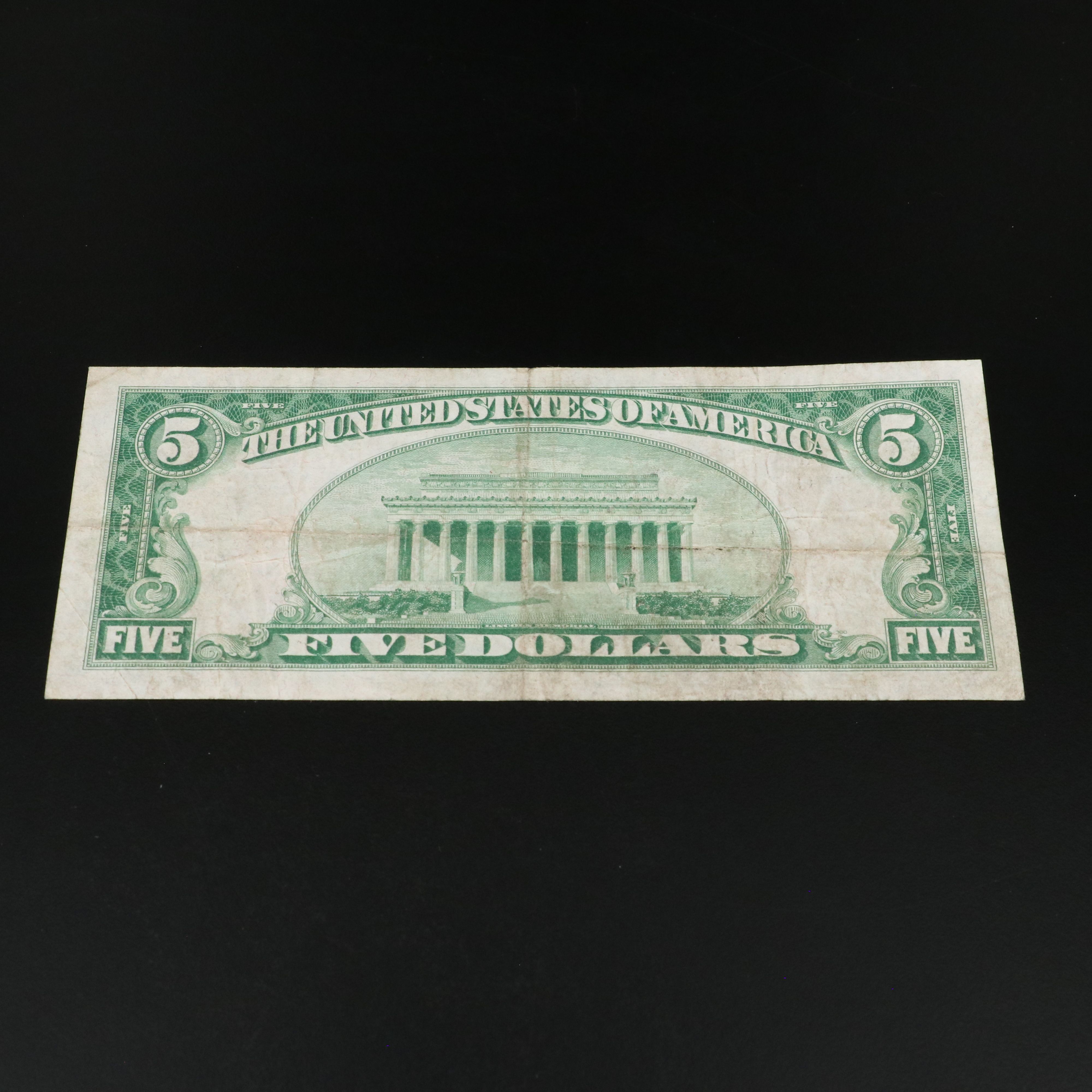 1929 Five Dollar National Bank Note from the American National Bank of Denver