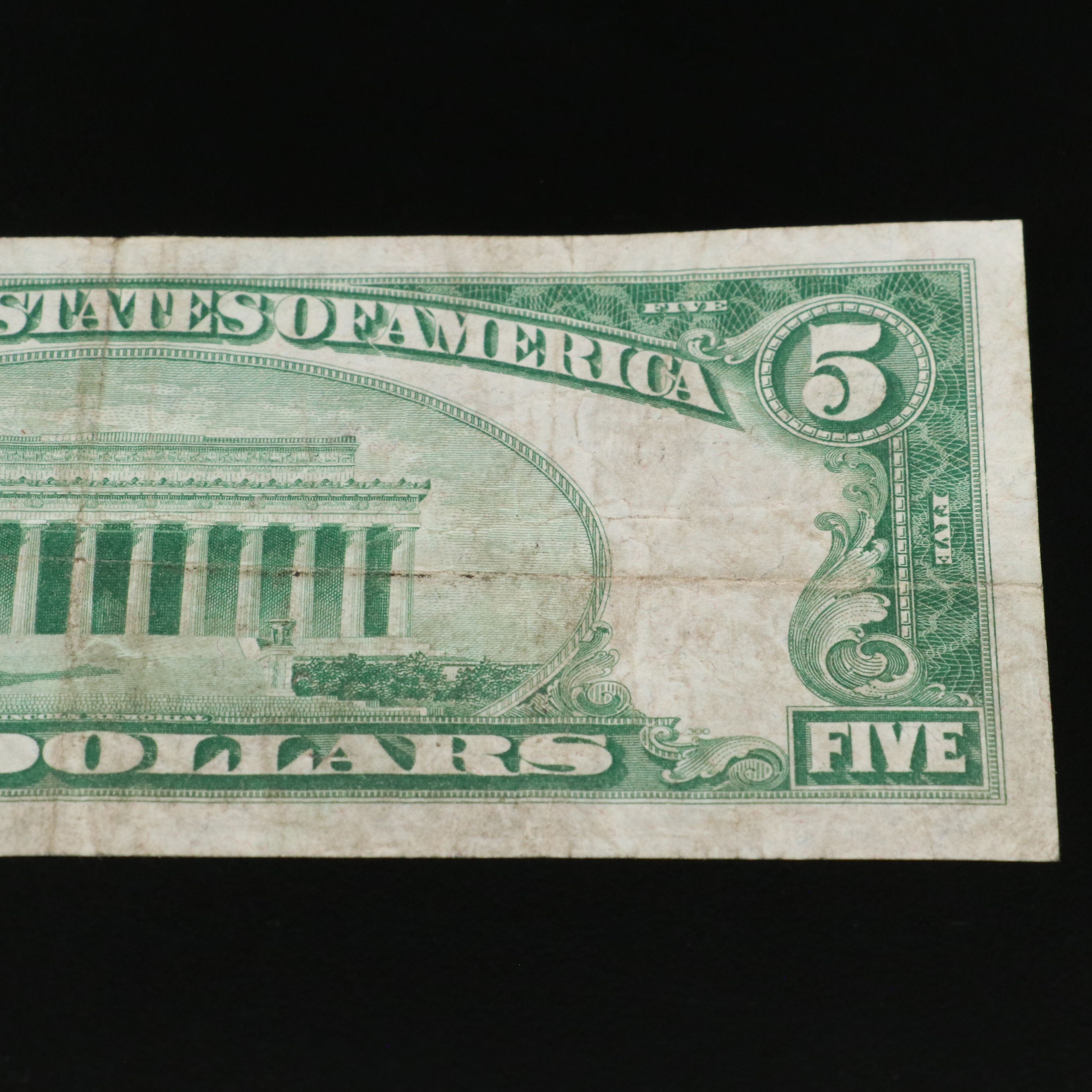 1929 Five Dollar National Bank Note from the American National Bank of Denver