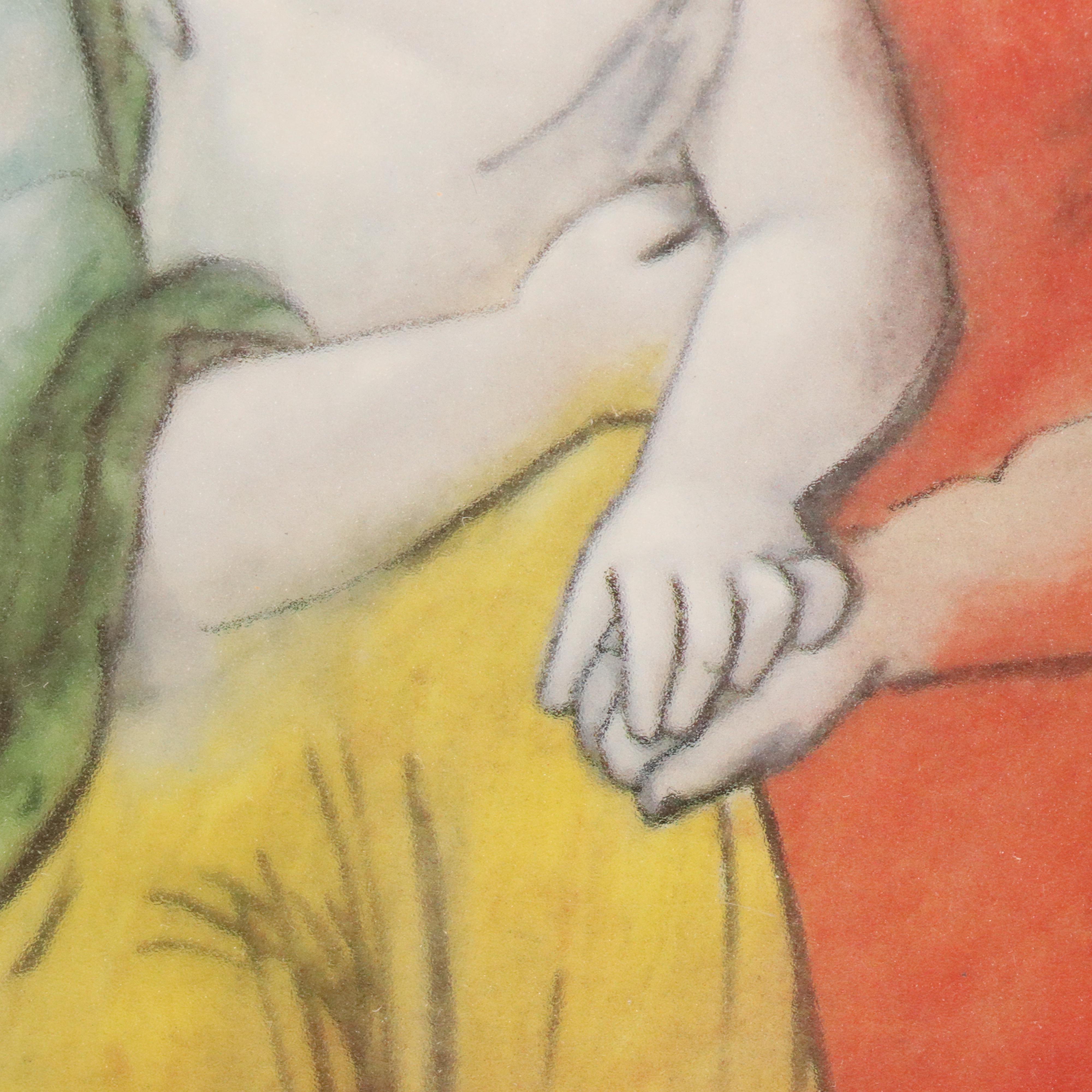 Print After Pablo Picasso "The Lovers," Late 20th to Early 21st C.