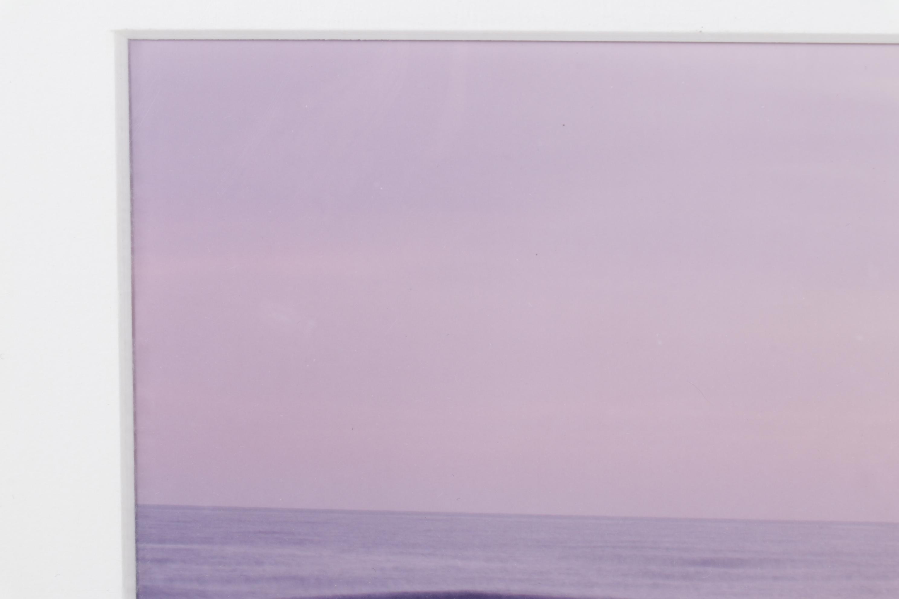 D.S. "Soft Wave" Purple Tinted and Blurred Photograph, 1989