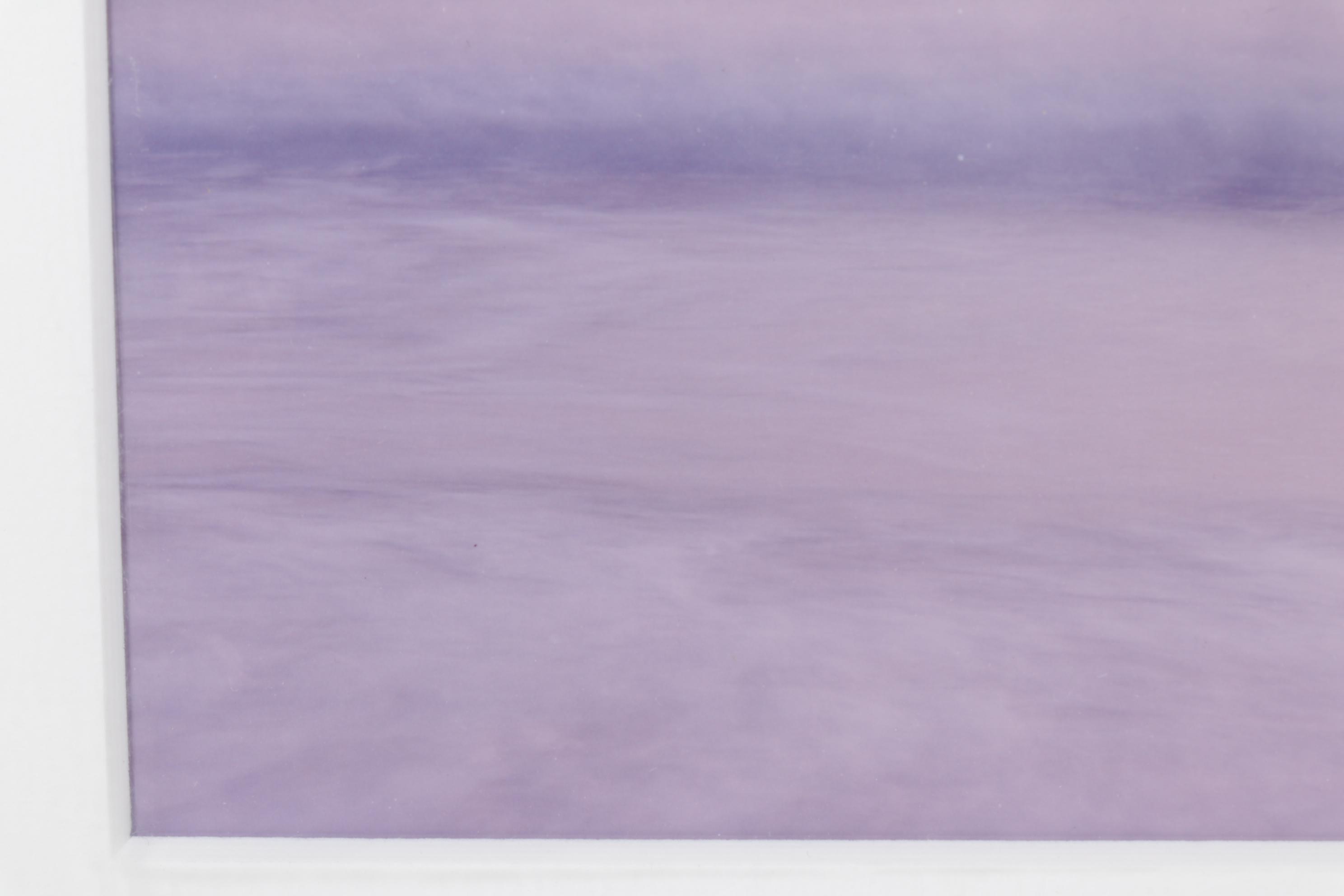 D.S. "Soft Wave" Purple Tinted and Blurred Photograph, 1989