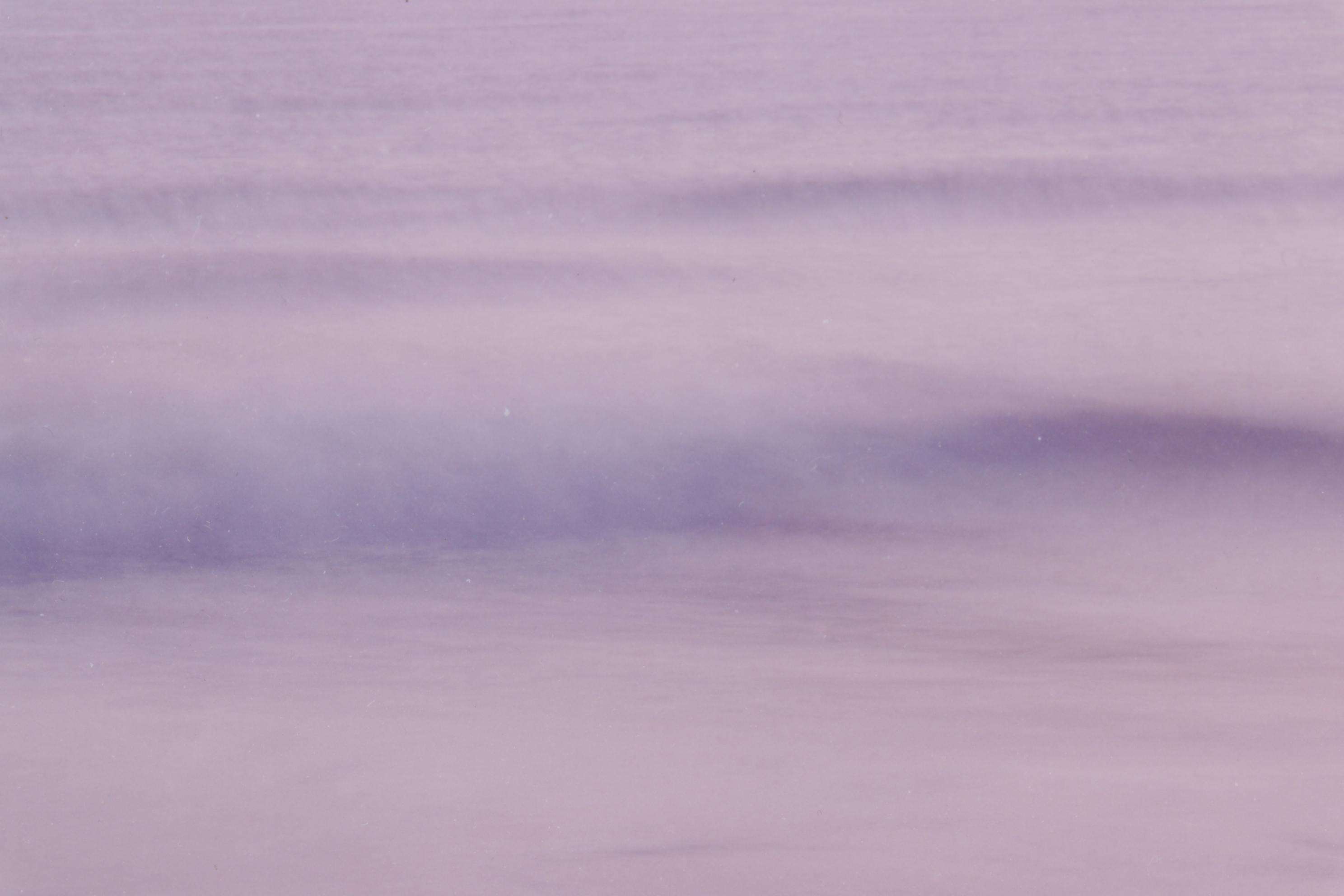 D.S. "Soft Wave" Purple Tinted and Blurred Photograph, 1989