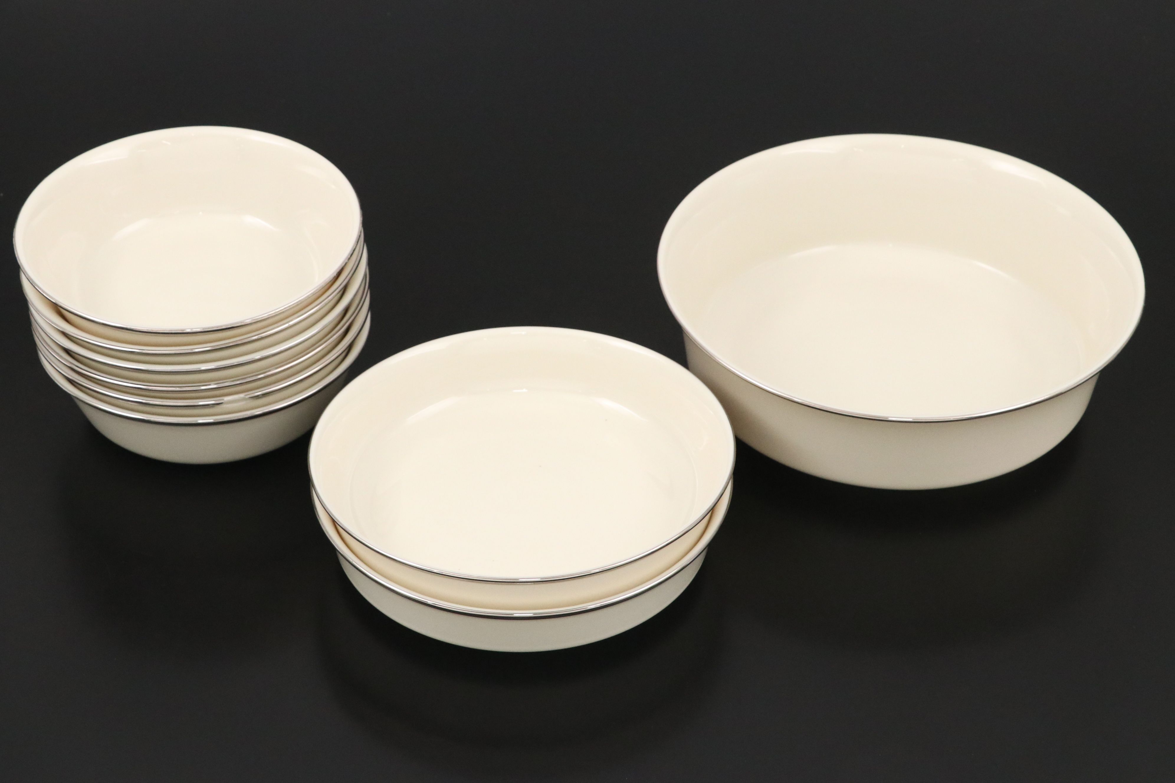 Lenox Dimension Collection "Solitaire" Porcelain Dinnerware