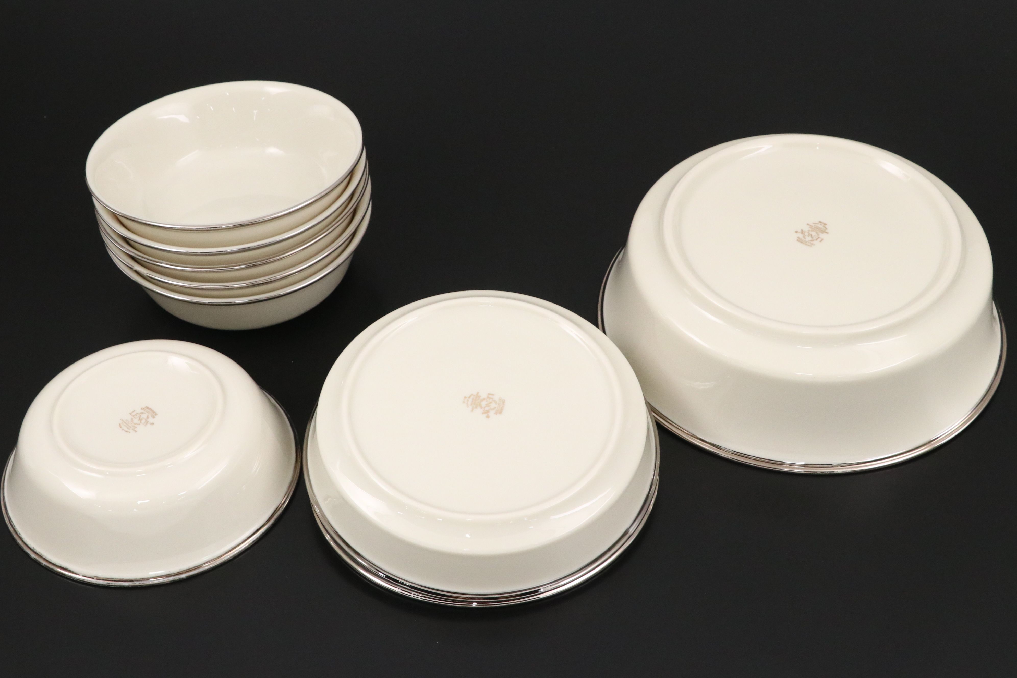 Lenox Dimension Collection "Solitaire" Porcelain Dinnerware