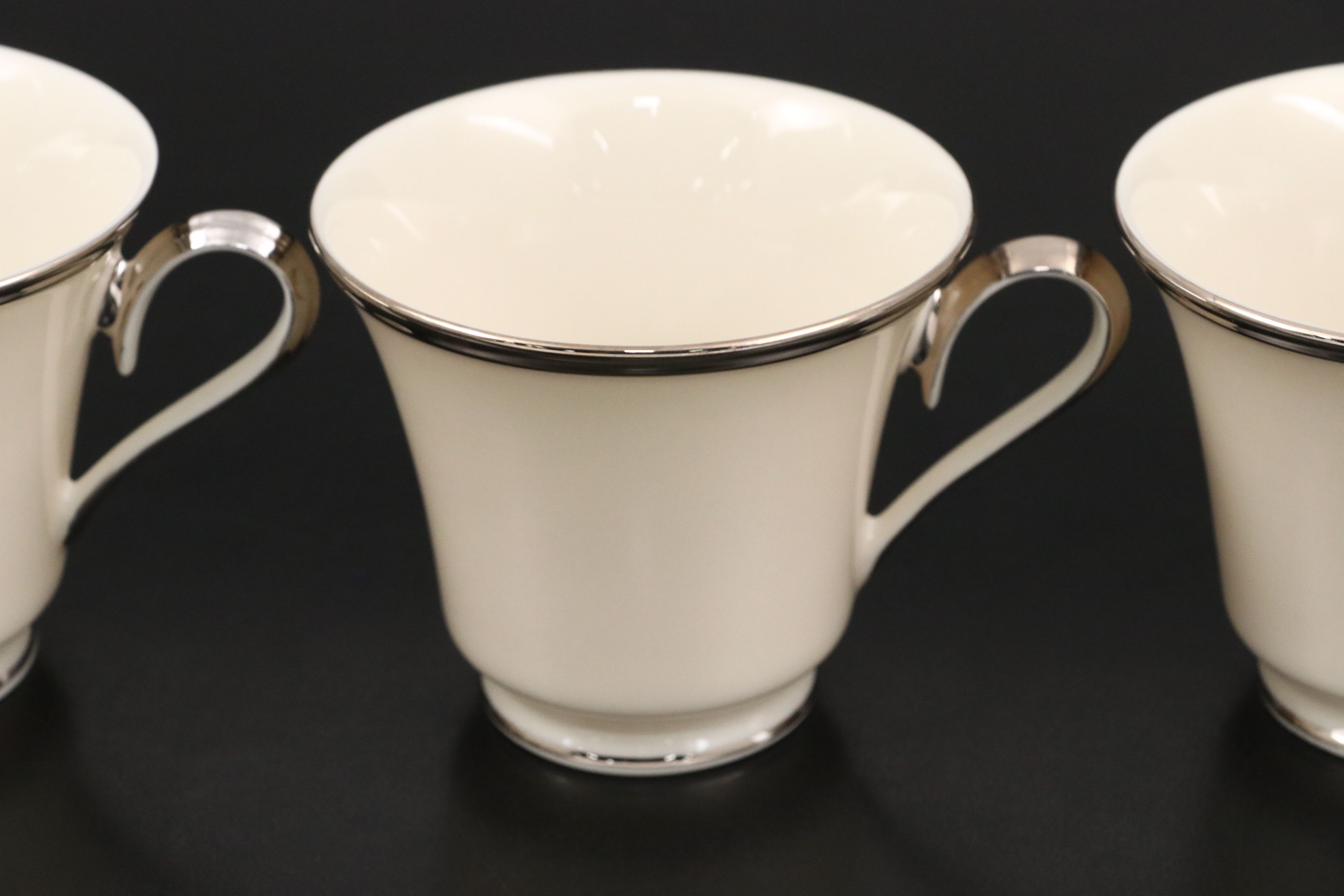 Lenox Dimension Collection "Solitaire" Porcelain Dinnerware