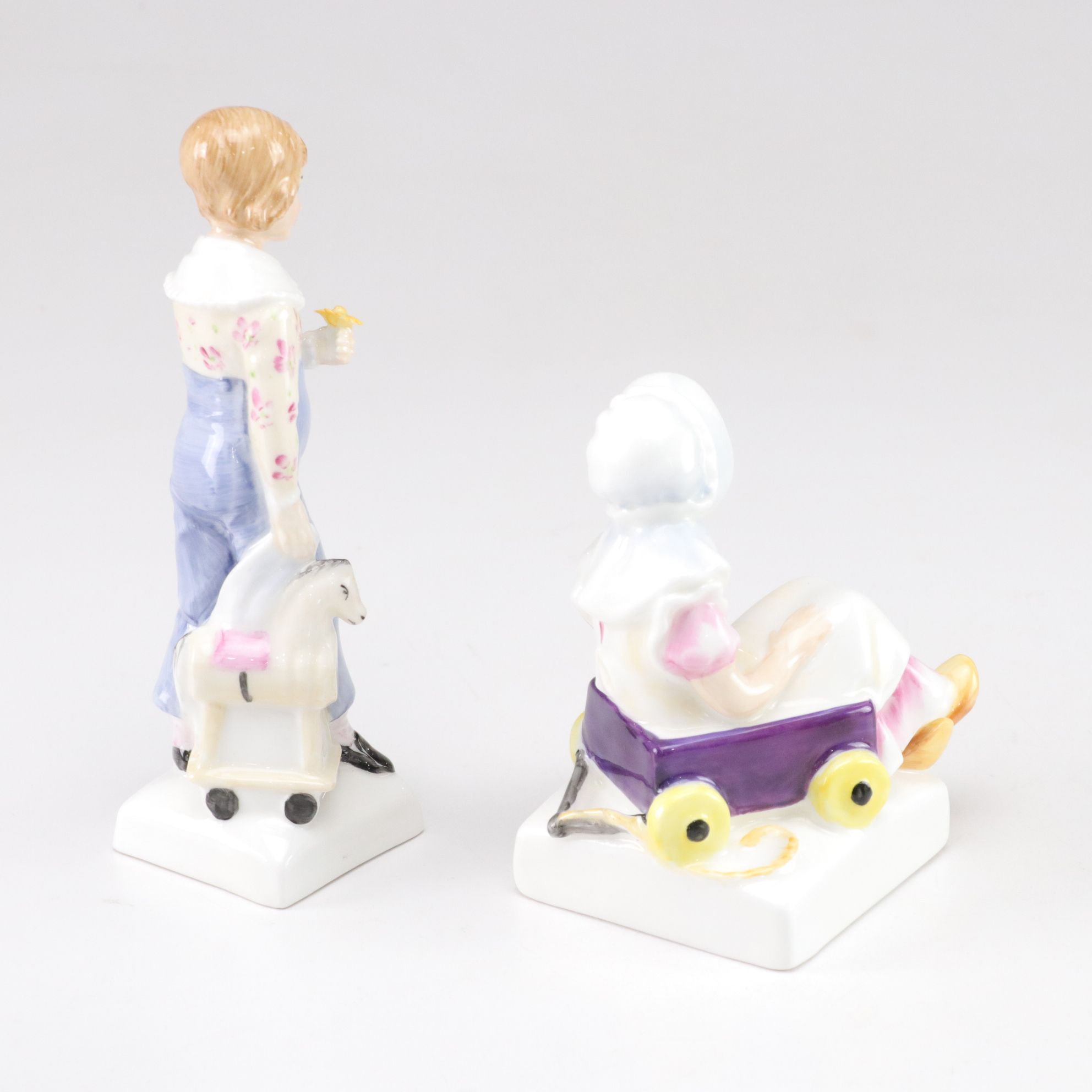 Royal Doulton Bone China "Tom", "Kathy" and "Nell" in Kate Greenaway Collection