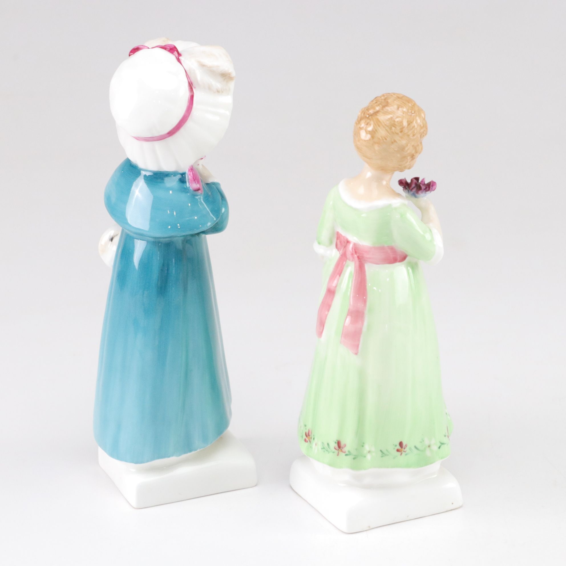 Royal Doulton Bone China "Tom", "Kathy" and "Nell" in Kate Greenaway Collection