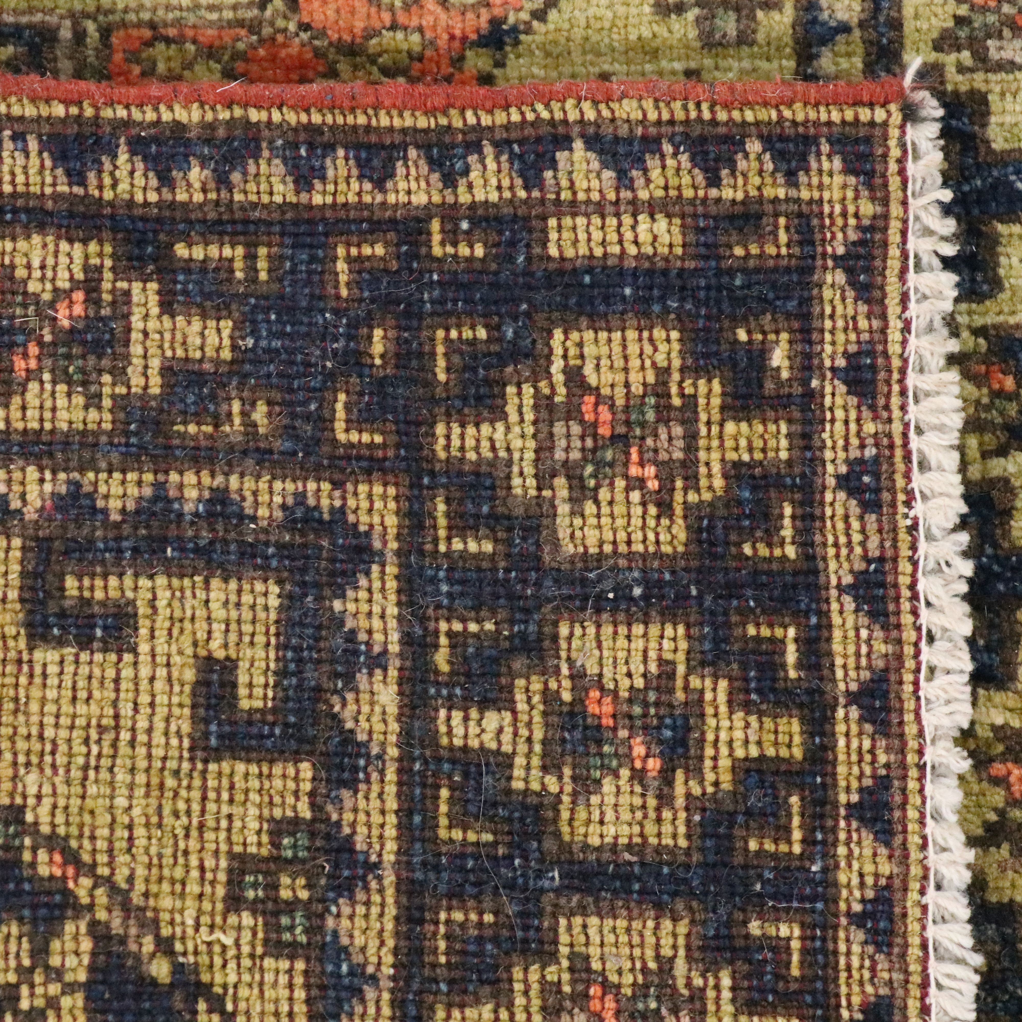 2'1 x 3'1 Hand-Knotted Turkmen Ersari Gul Accent Rug