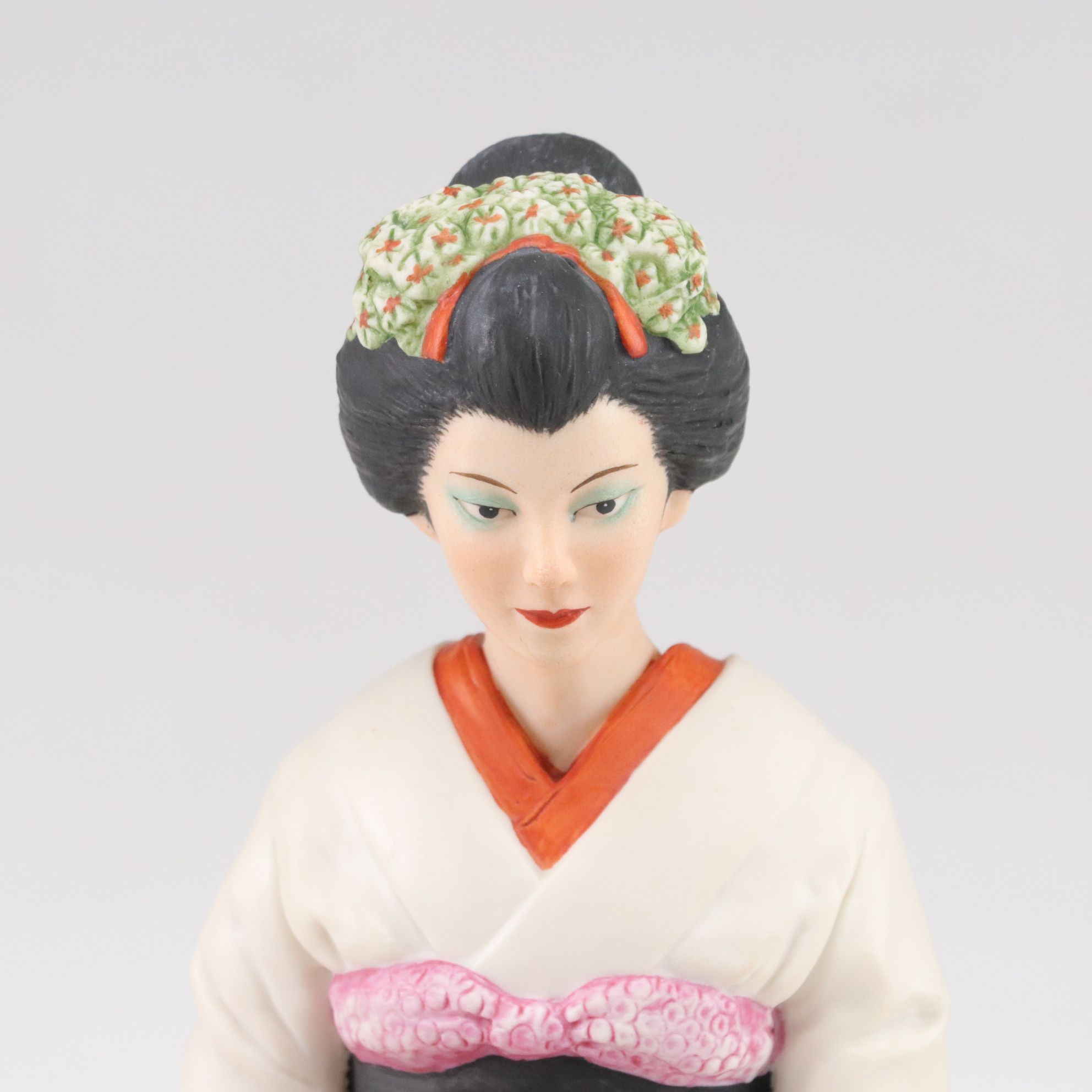 Japanese Porcelain Figurines Featuring "Flower Princess" by Irene Spencer