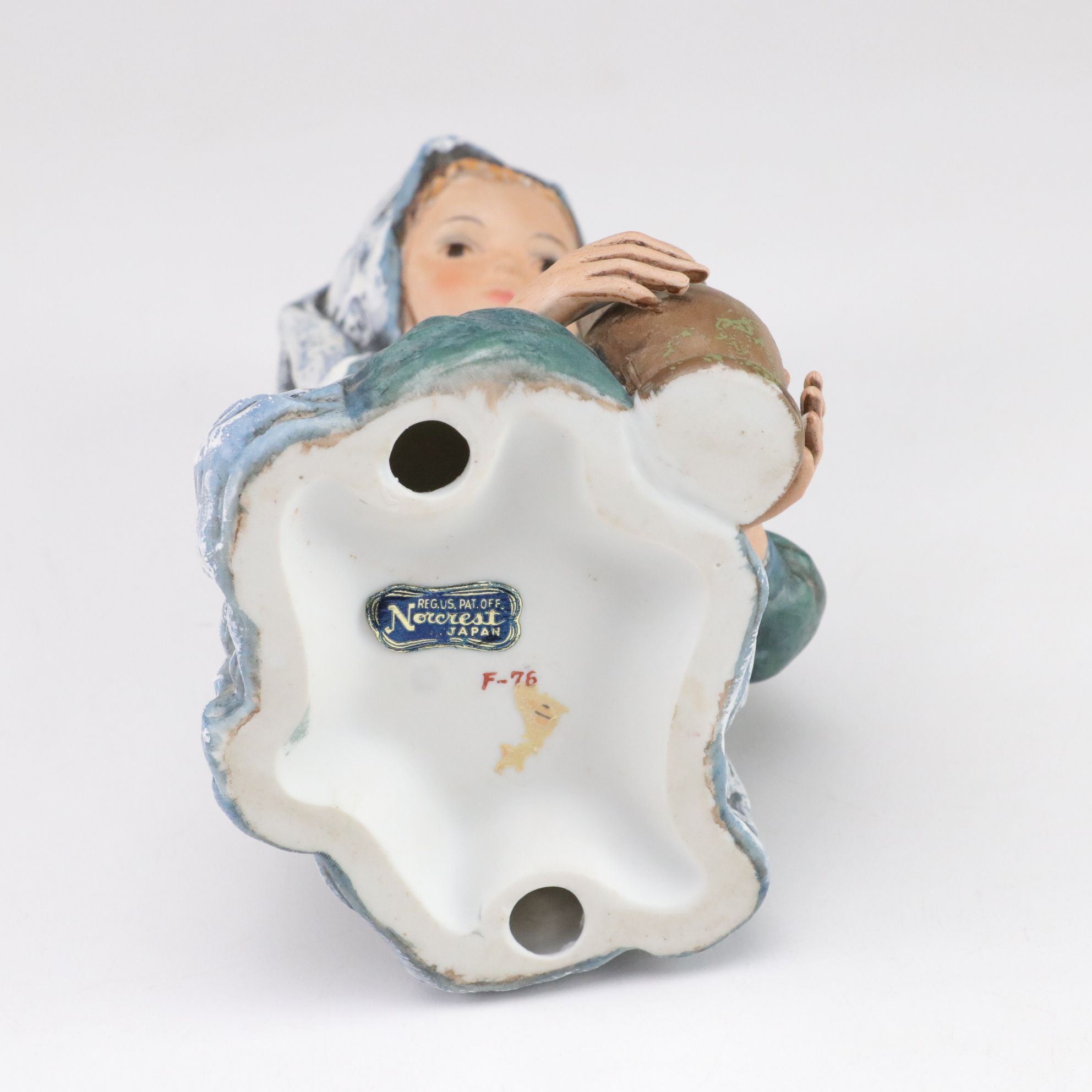 Japanese Porcelain Figurines Featuring "Flower Princess" by Irene Spencer