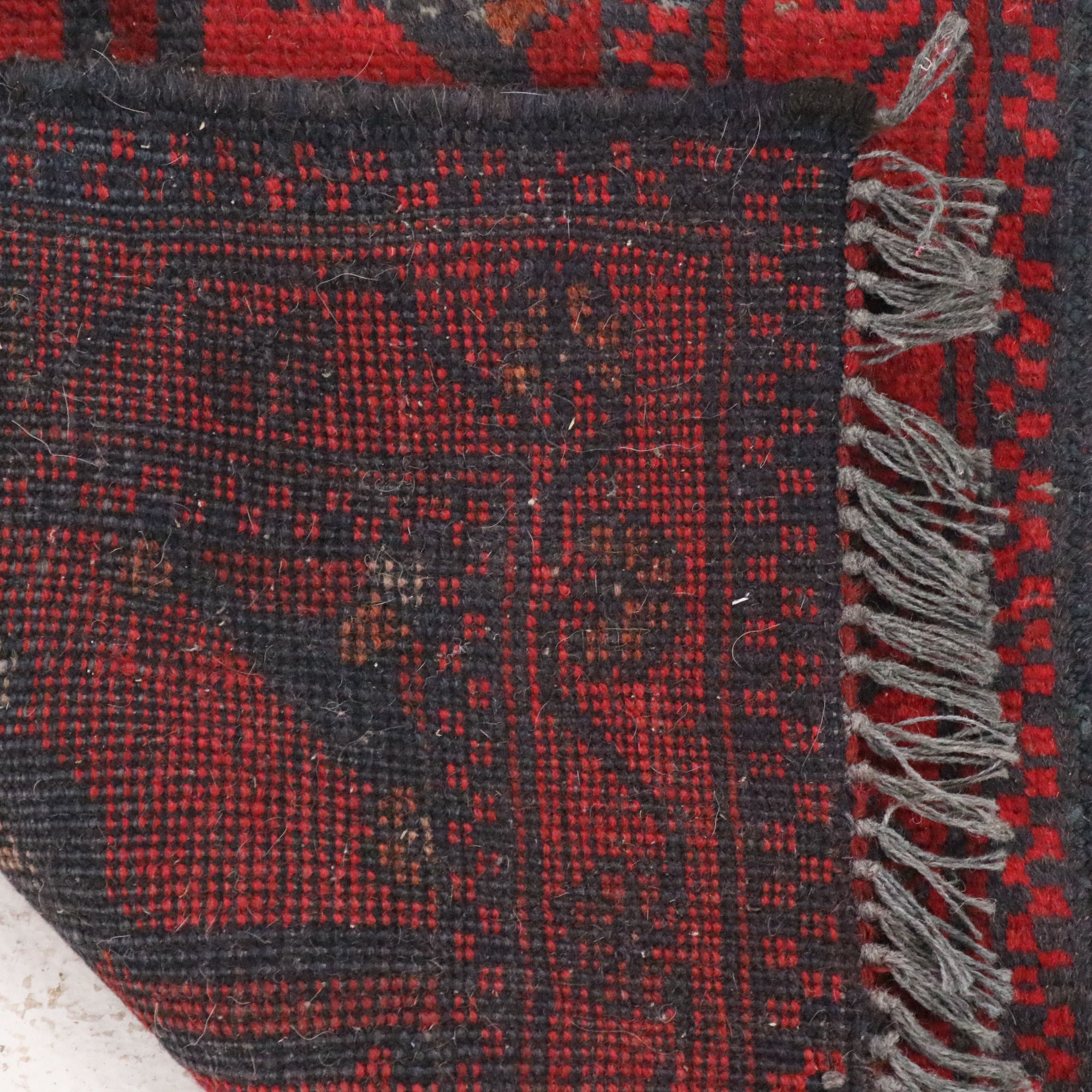 2'1 x 3'5 Hand-Knotted Afghan Kunduz Accent Rug