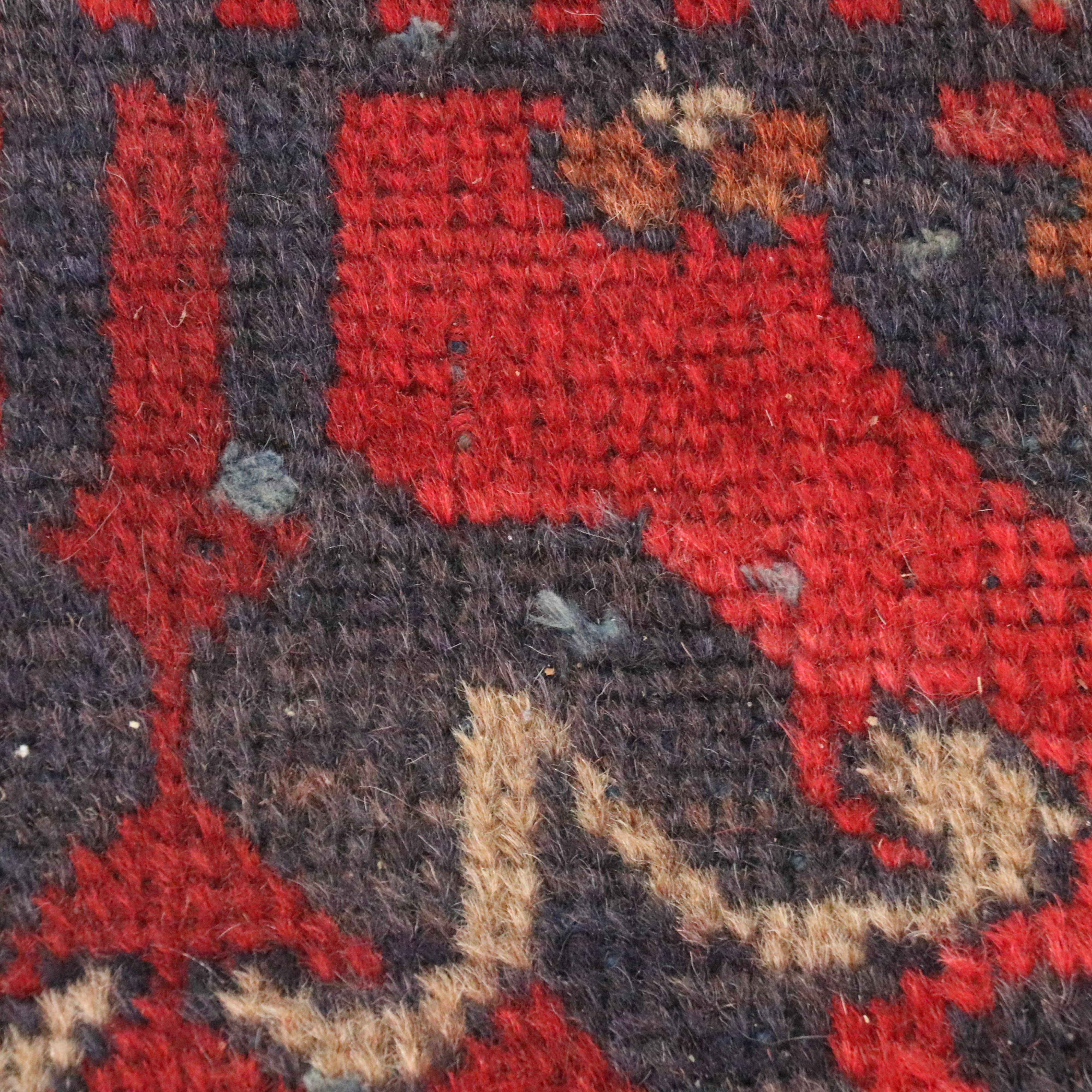 2'1 x 3'5 Hand-Knotted Afghan Kunduz Accent Rug