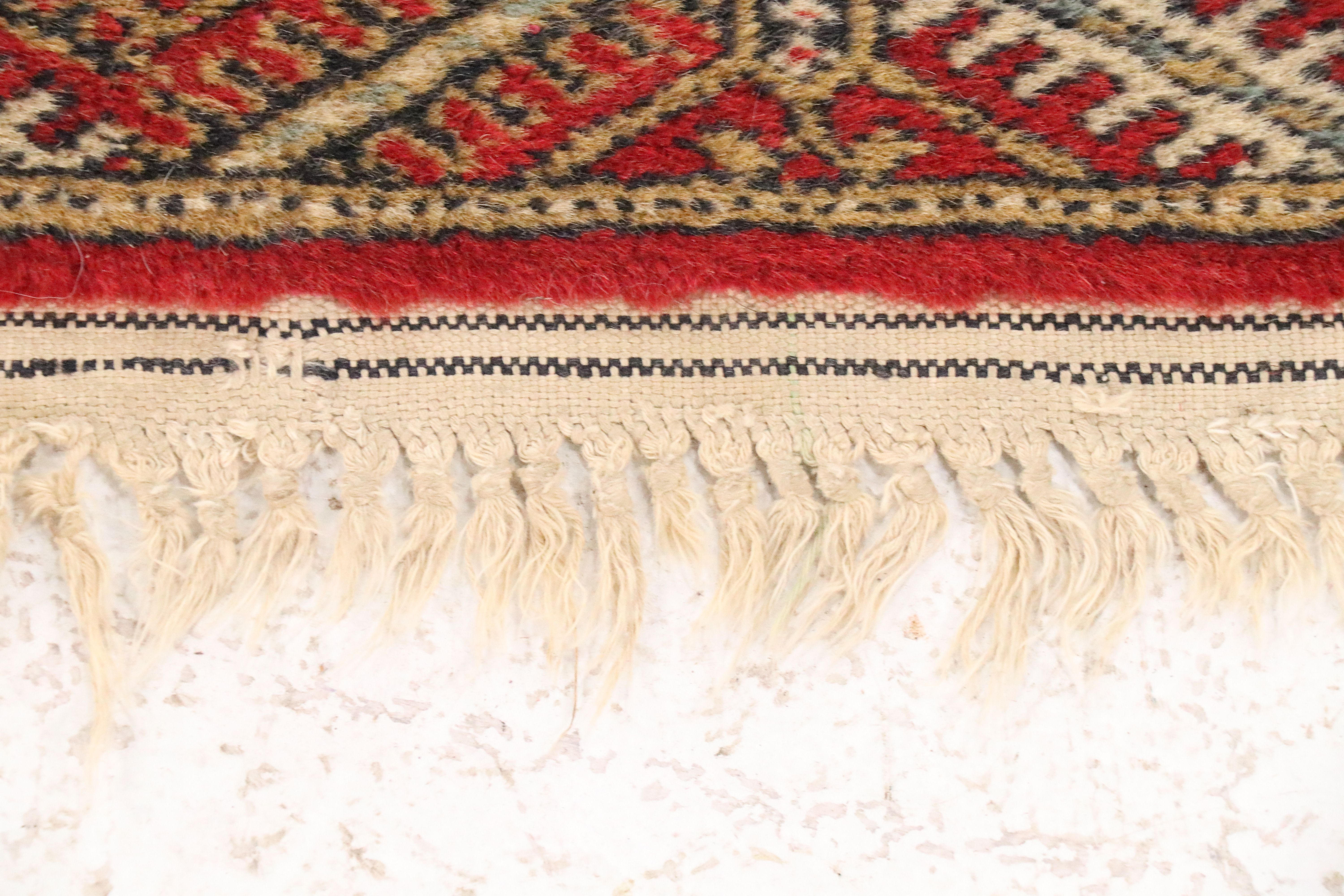2'2 x 3'7 Hand-Knotted Bokhara Accent Rug