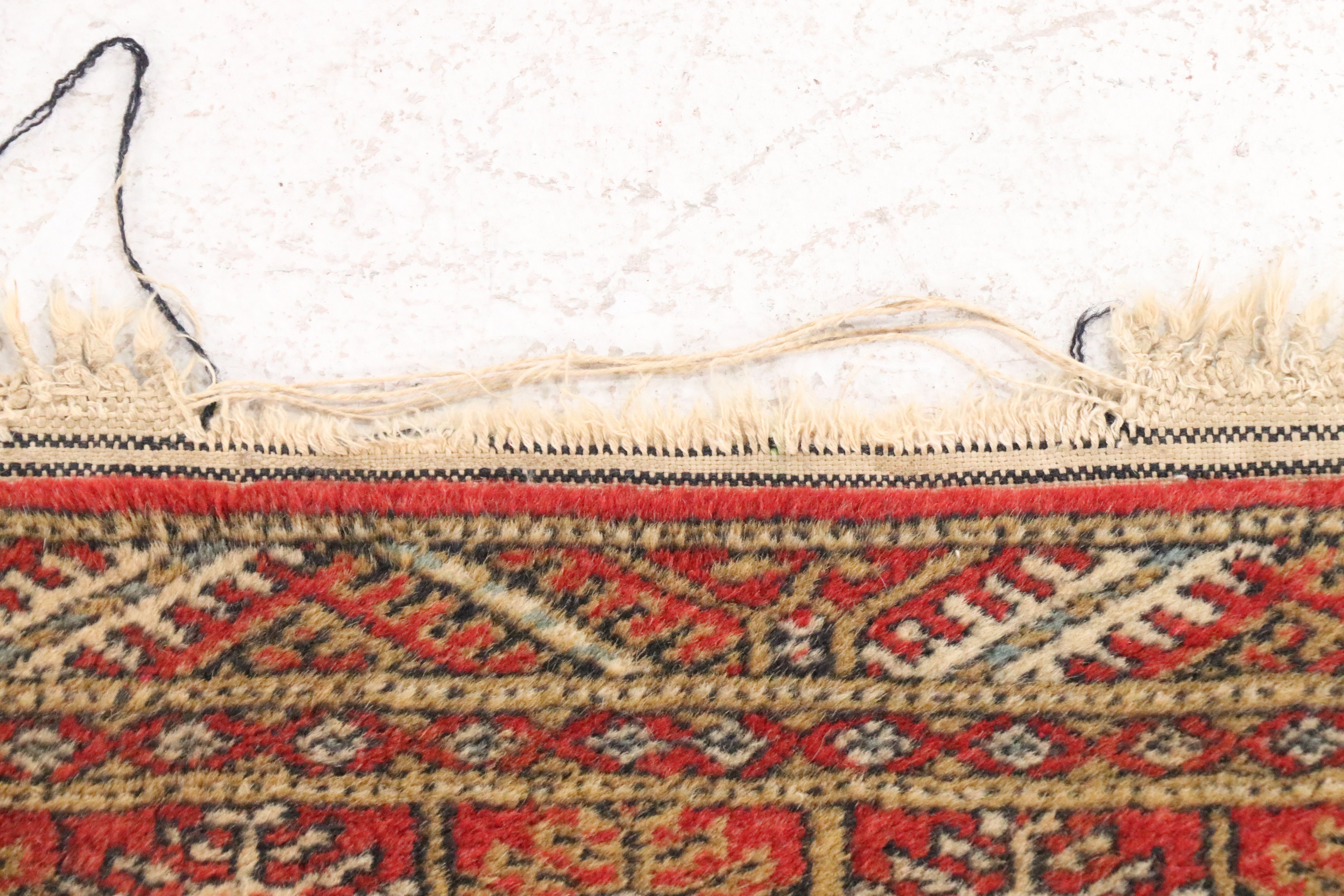 2'2 x 3'7 Hand-Knotted Bokhara Accent Rug